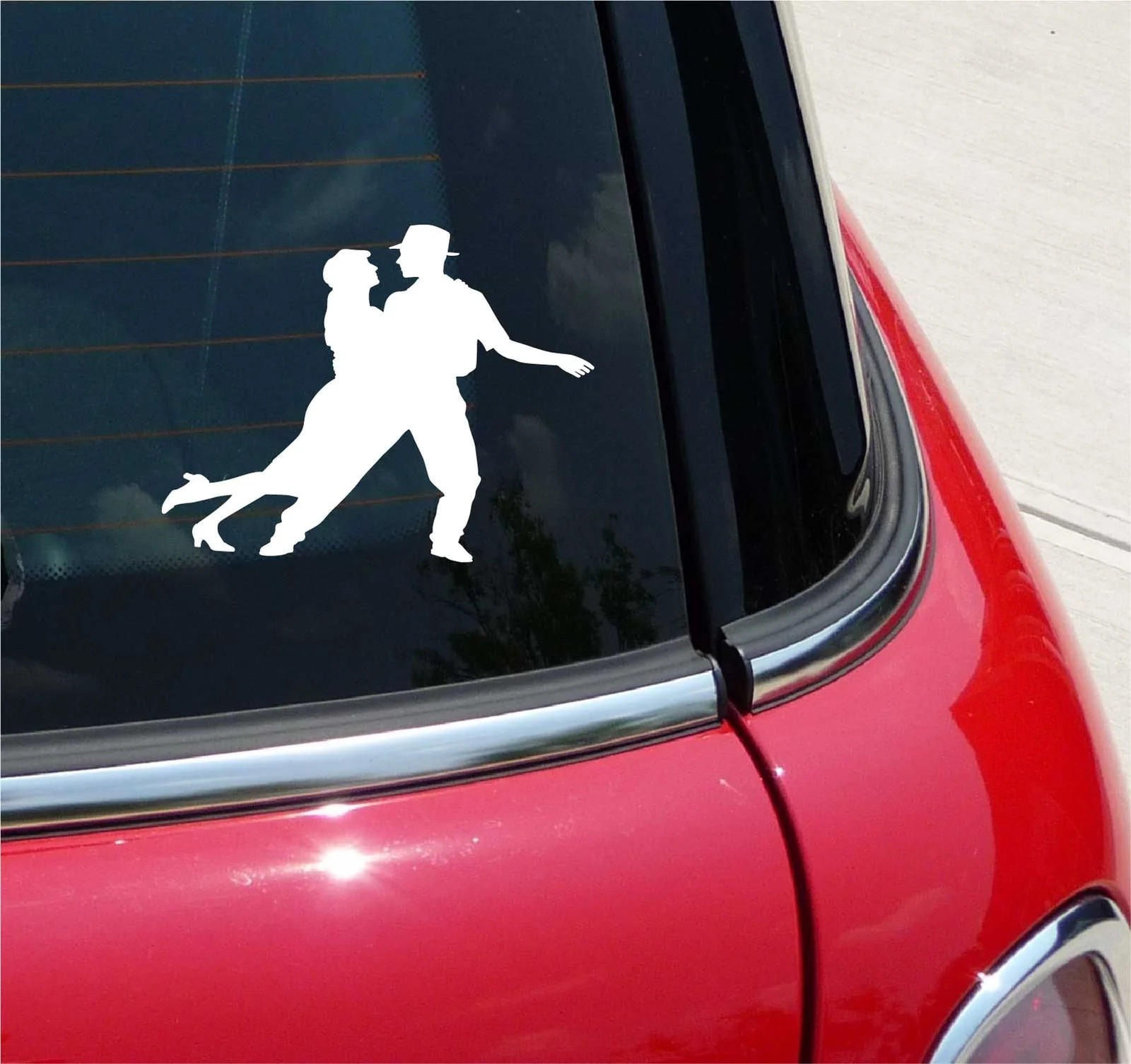 SWING DANCE #1 DANCING MUSIC GRAPHIC DECAL STICKER ART CAR WALL DECOR