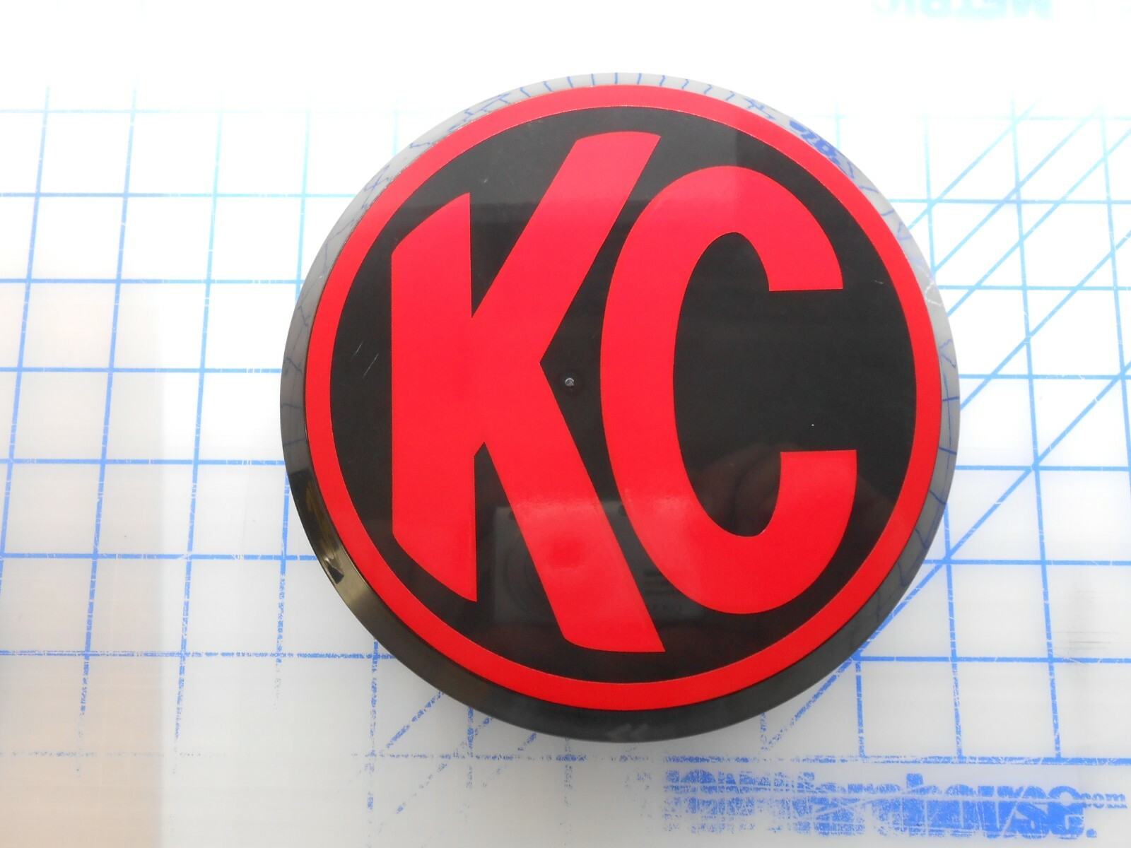 KC HiLiTES 6" Daylighter Slimlite HID LED Light Cover Overlay Circle Sticker