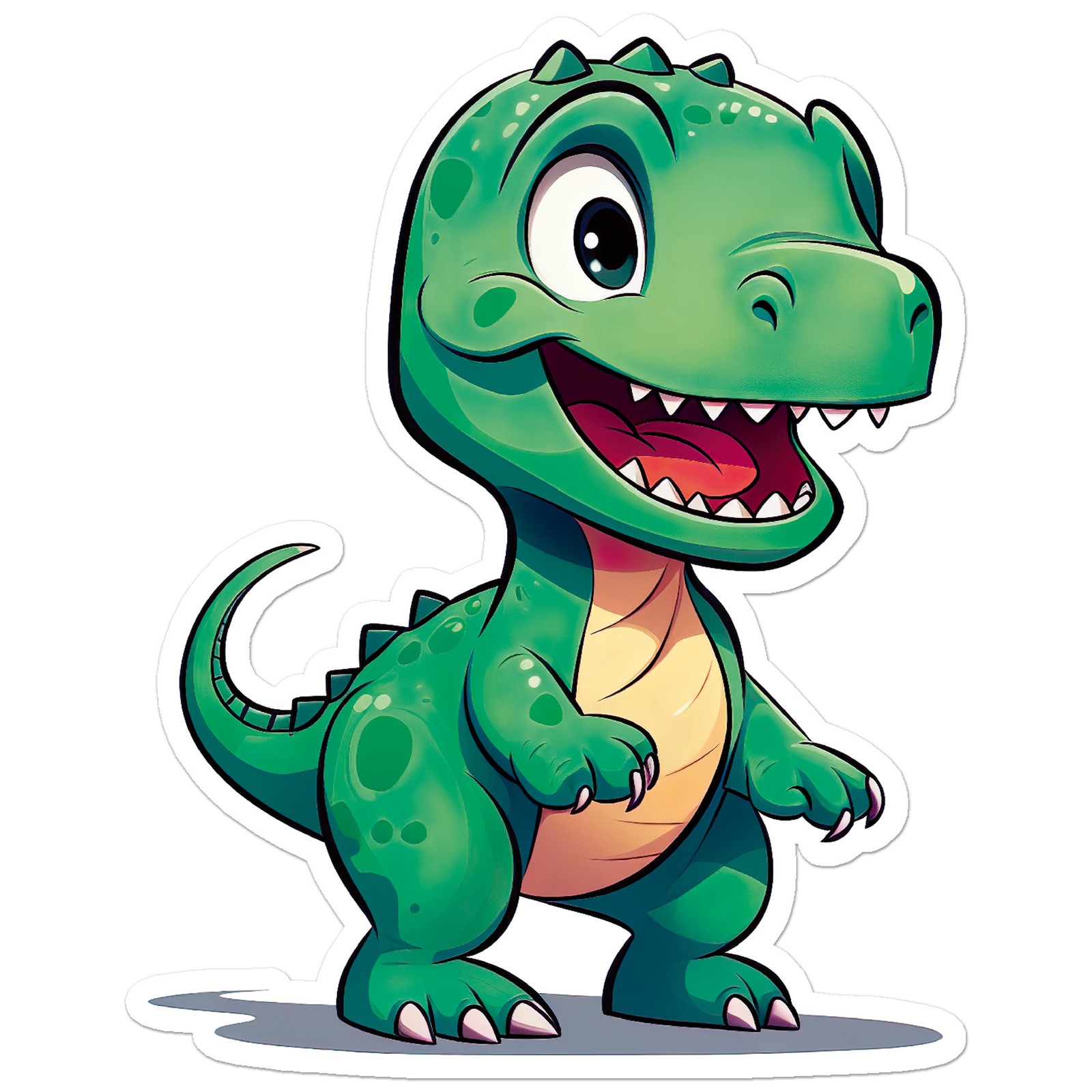 Baby Dinosaur T-Rex – Vinyl Decal Sticker – Car Window Laptop – ebn9912