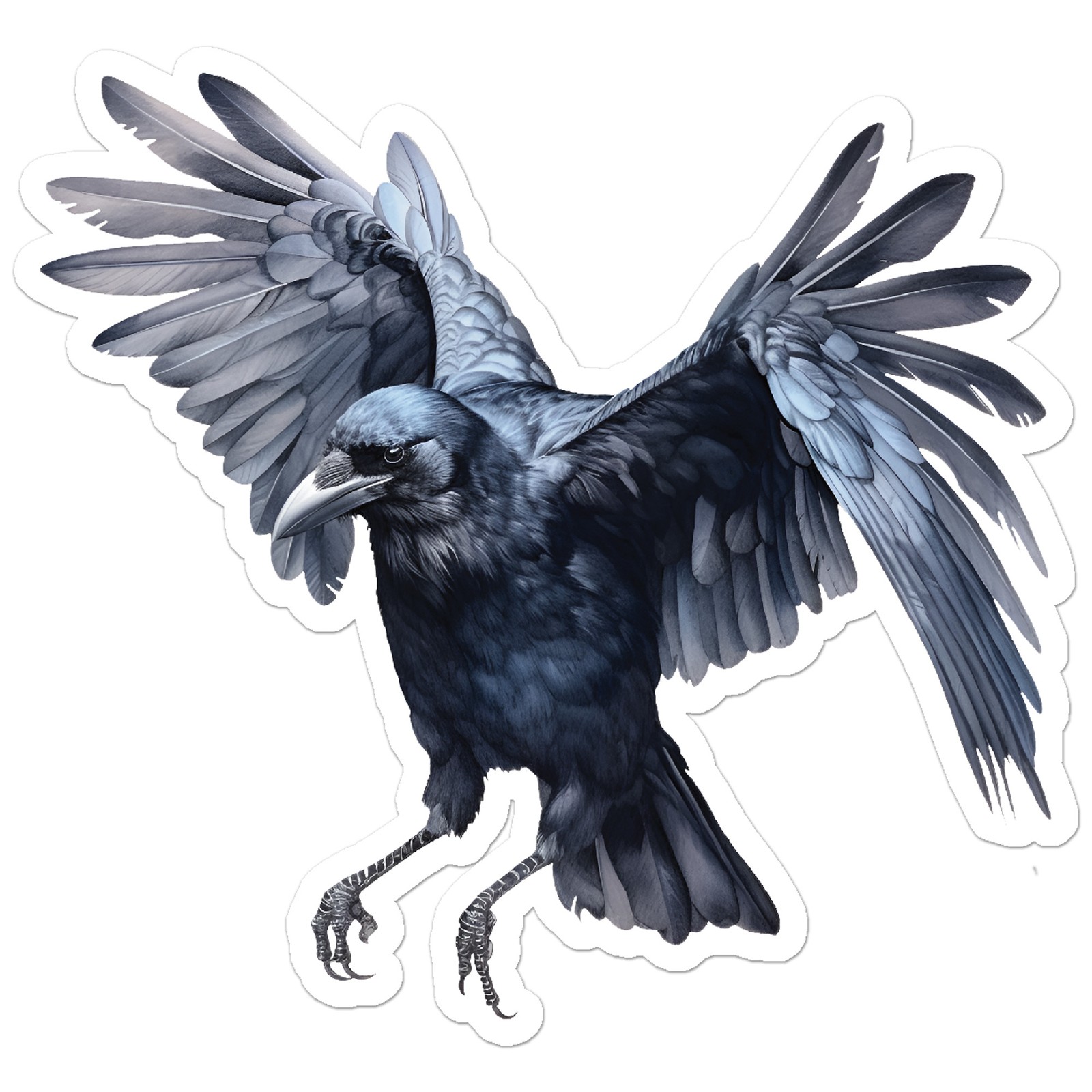 Raven Crow – Vinyl Decal Sticker – Car Window Laptop – ebn9861