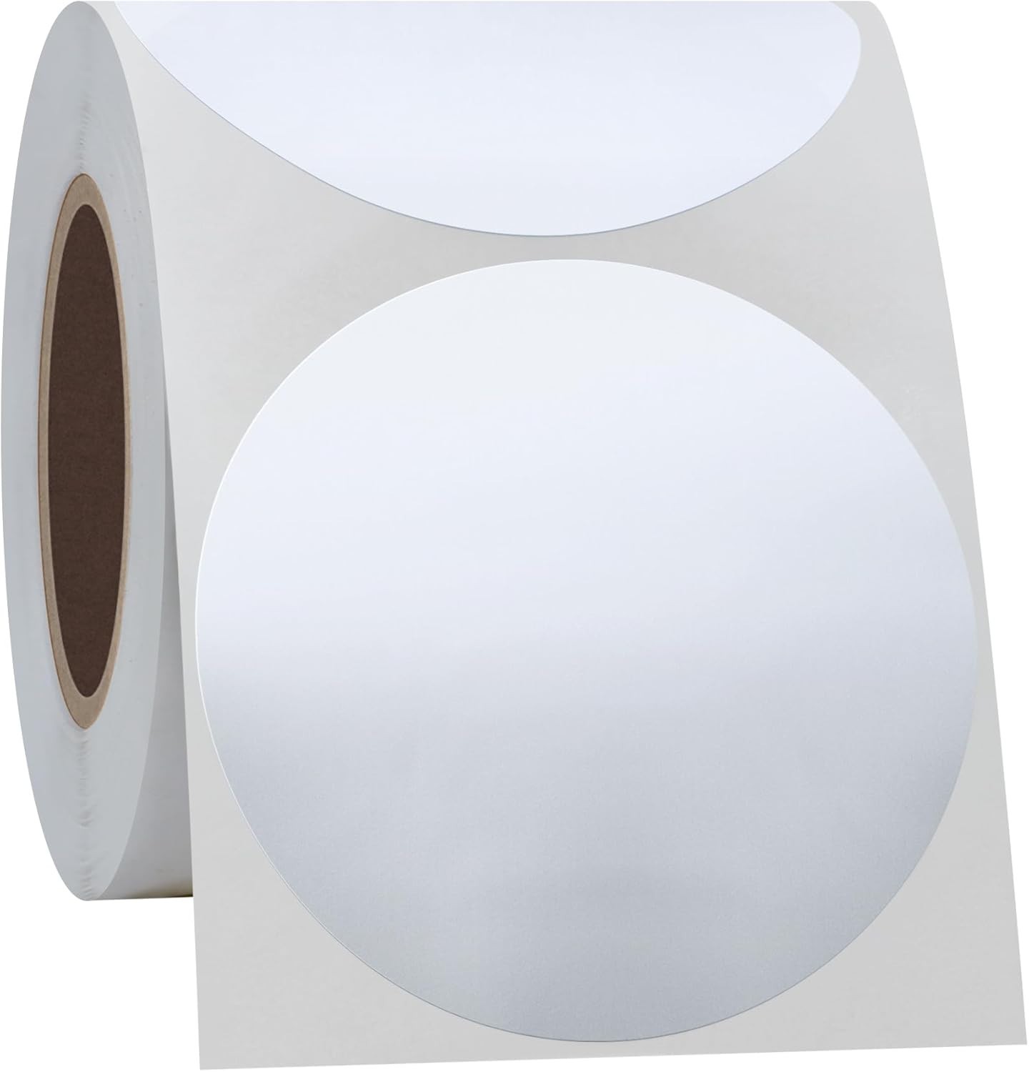 Durable 300 Count Silver Round Stickers – Perfect for Labeling & Organization