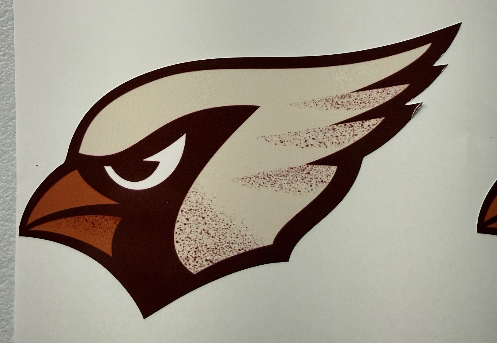 Arizona Cardinals Regular Vinyl Decal Alternate Logo B Left