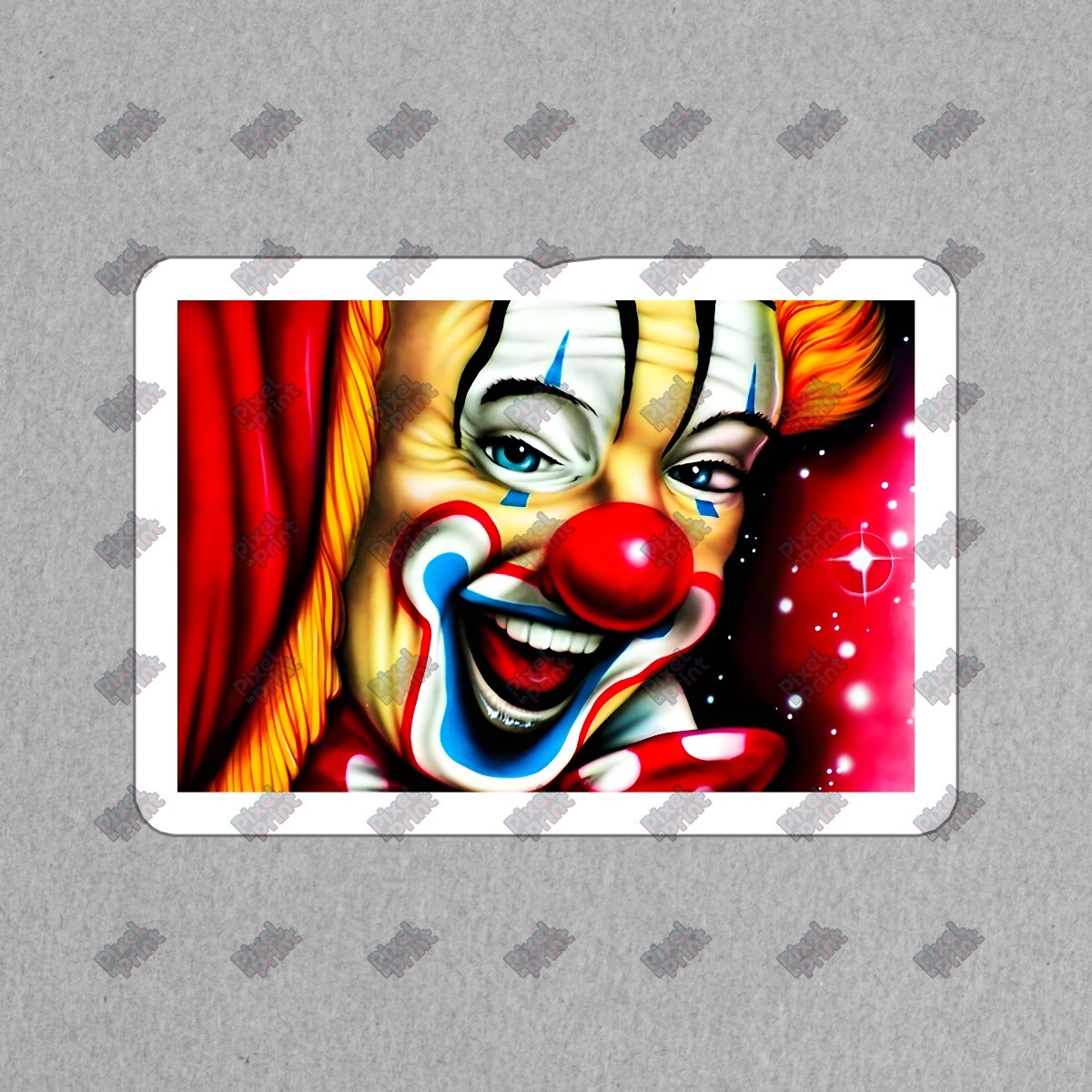 Vibrant Clown Vinyl Sticker Fun Decal for Kids, Parties, & Home Decor #562828