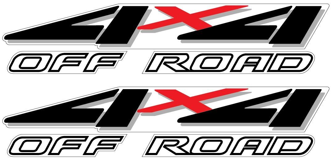 1999-2001 4×4 Off Road Decals for F-250 HD F-350 Super Duty Truck – Vinylmark