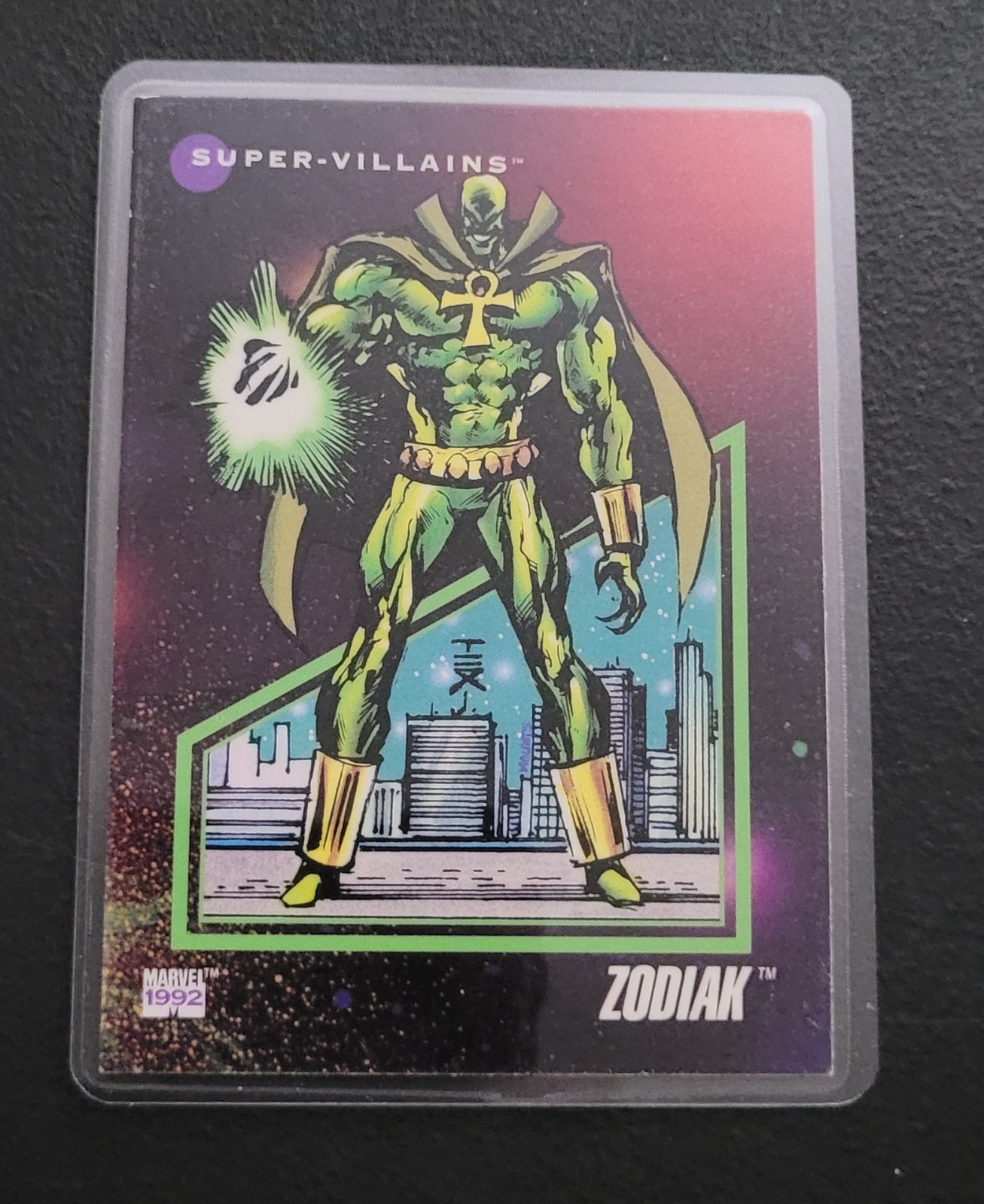 1990's Impel Marvel Univ Super Villains Fridge/Locker/Cabinet Laminated Magnet