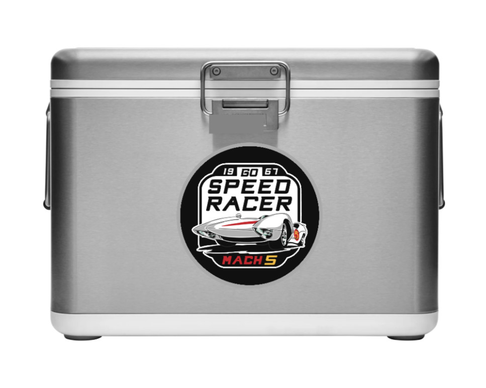Speed Racer (1967) – 4" Handmade Vinyl Decal Sticker Car Truck Laptop Cooler 26