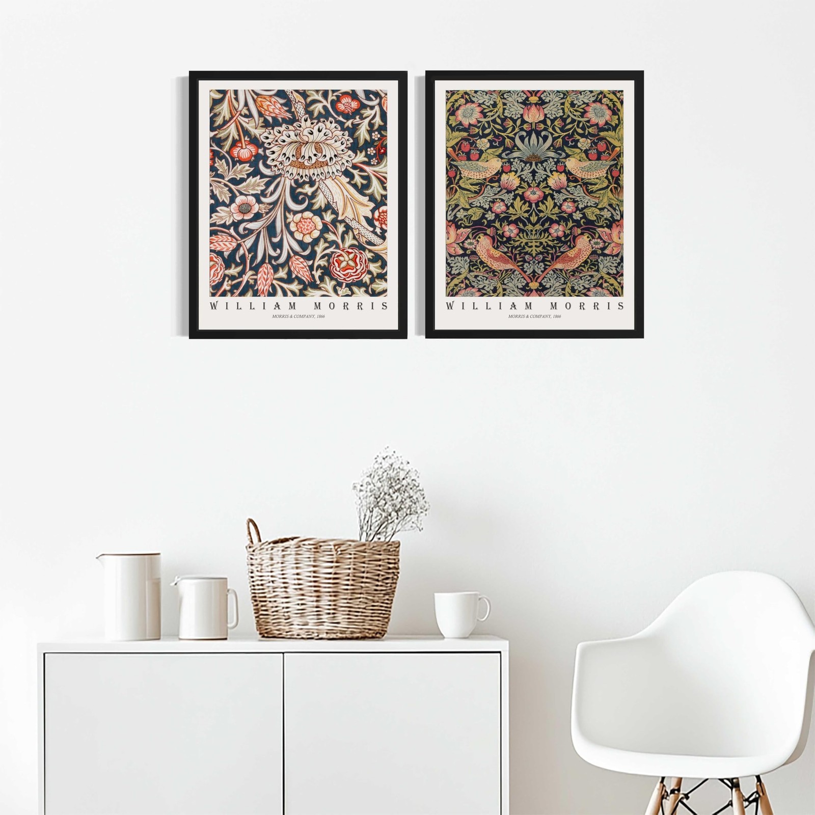 William Morris Vintage Flower Wall Art Poster Prints, Painting Photo Pictures…