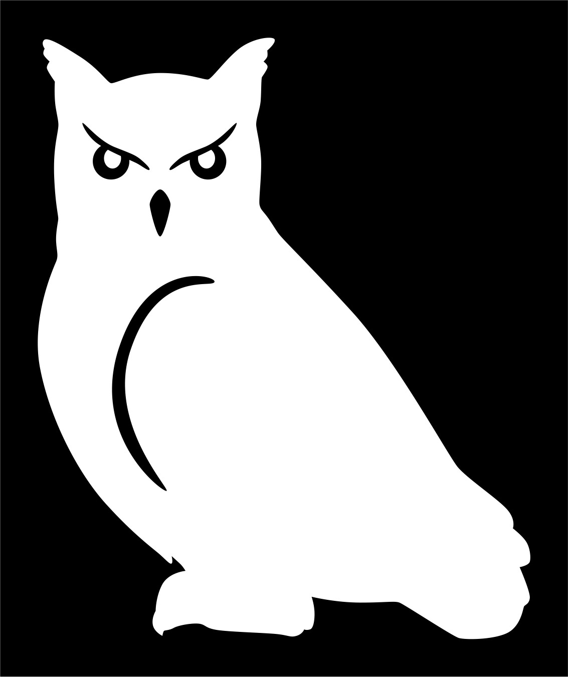 Great Horned Owl Vinyl Decal Sticker Car Truck Window Bumper Wall Laptop Tablet