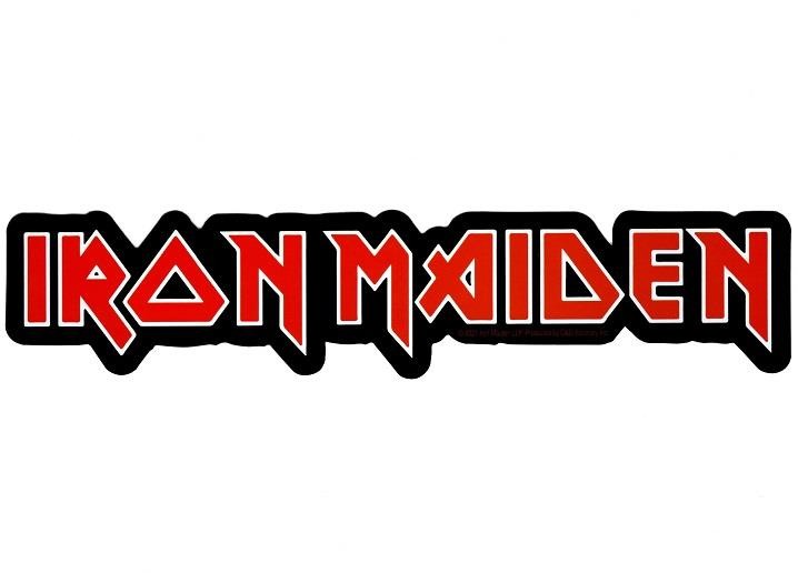 Iron Maiden Logo Die Cut Sticker Decal Heavy Metal