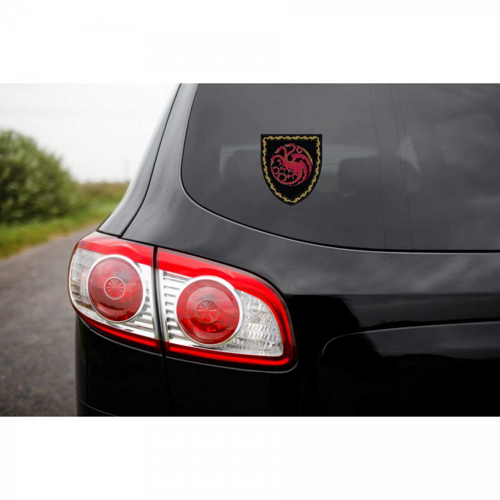 Game of Thrones House of the Dragon House Targaryen Shield Car Decal Multi-Color
