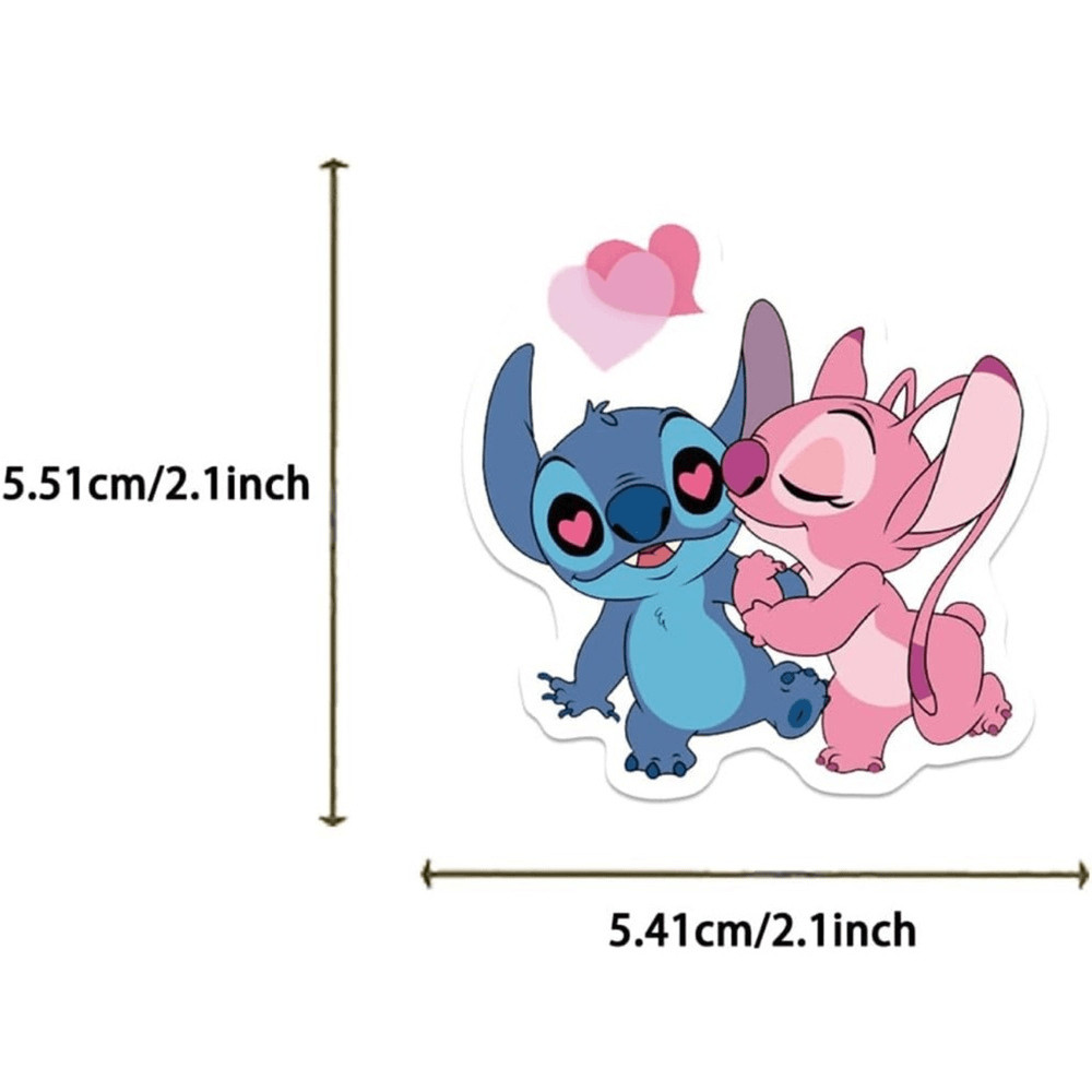 (100) Lilo & Stitch Stickers Decals Party Favors Scrapbooking