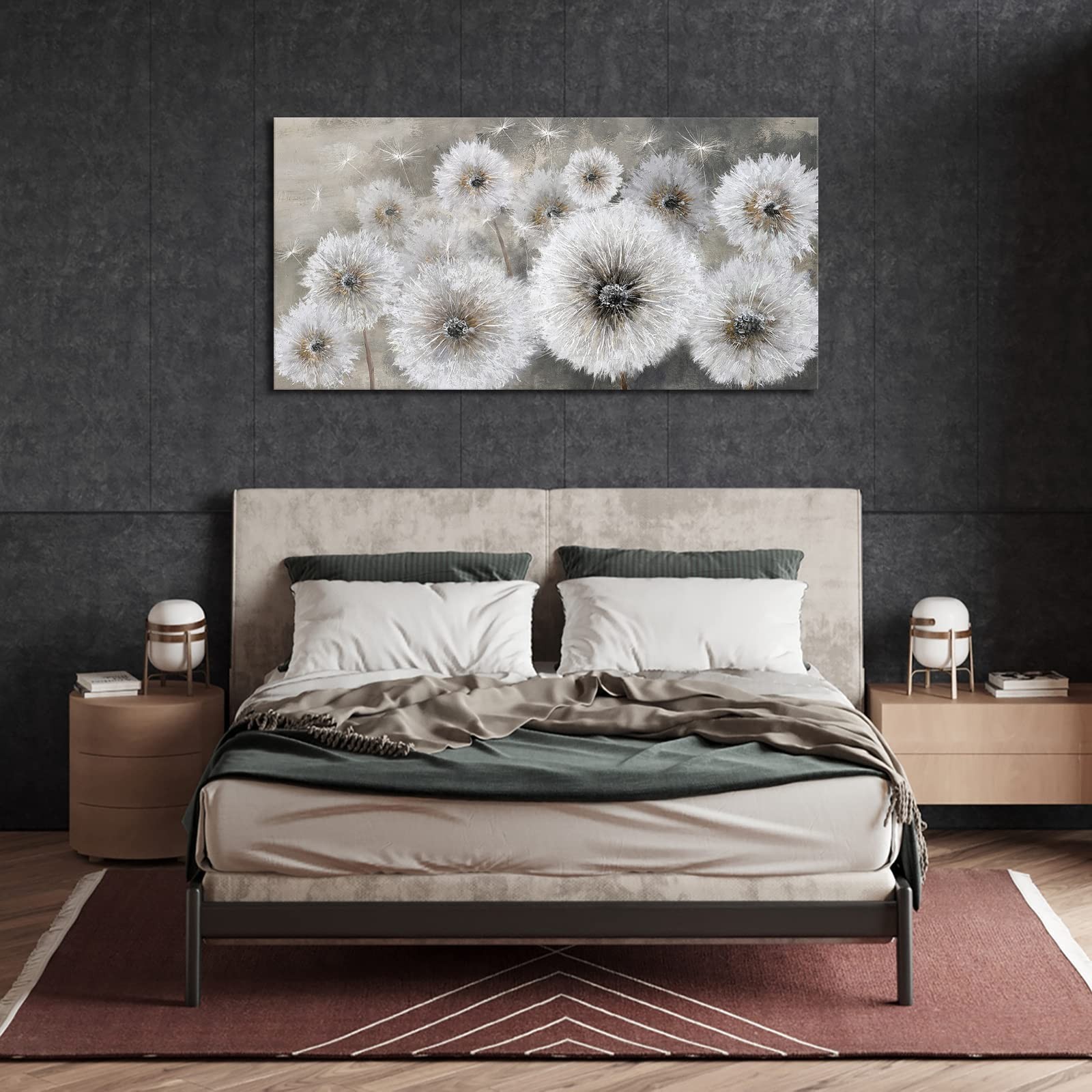 Pogusmavi Wall Art for Living Room & Bedroom – Large Canvas Wall Decor, 24×48…