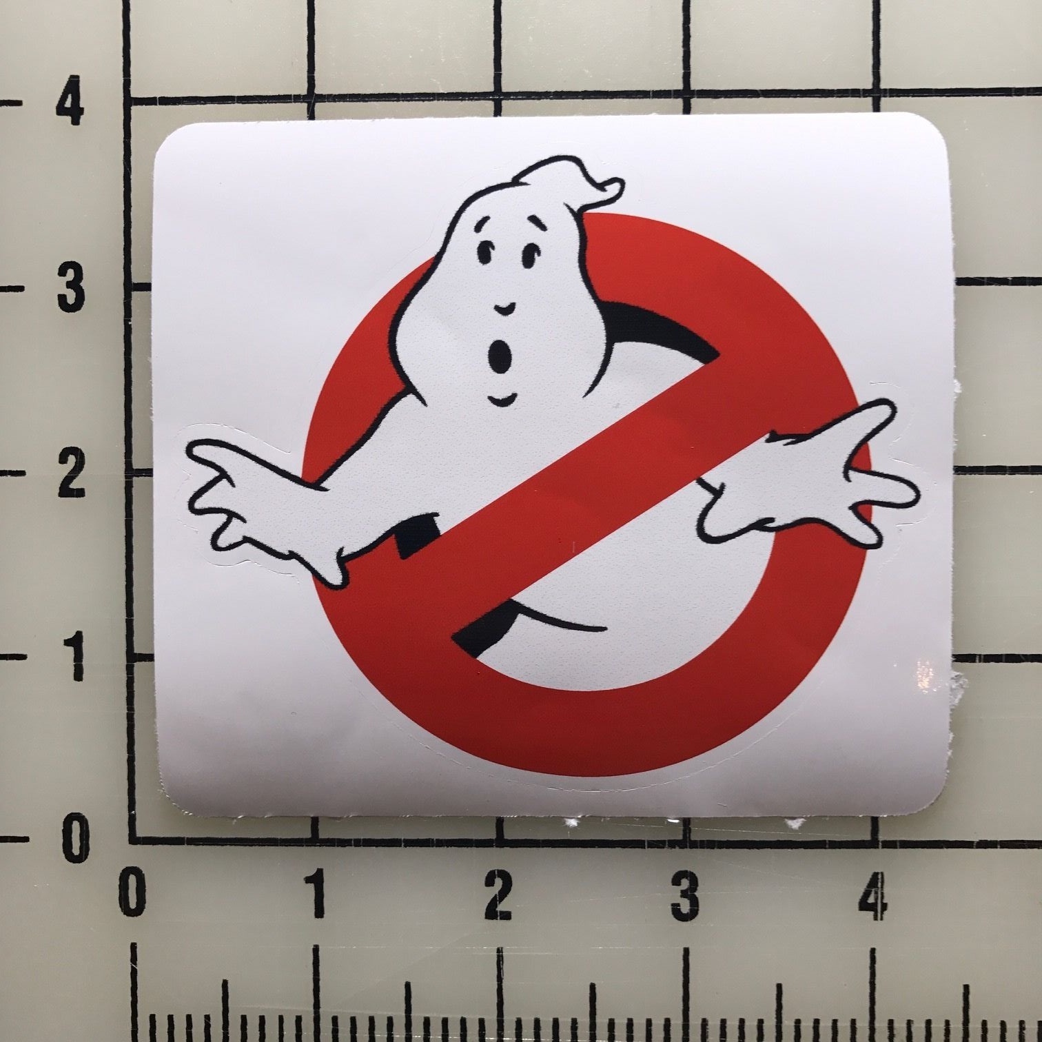 Ghost Busters 4" Wide Color Vinyl Decal Sticker BOGO