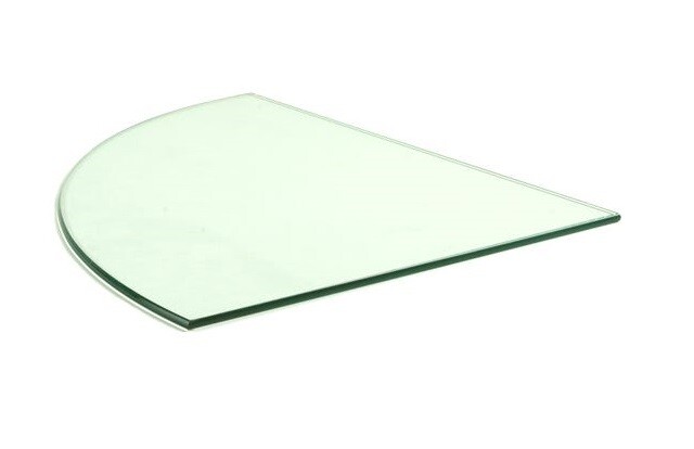 Econoco CBTR12 Tempered Quarter Round Glass for Cubbie Displays (Pack of 10)