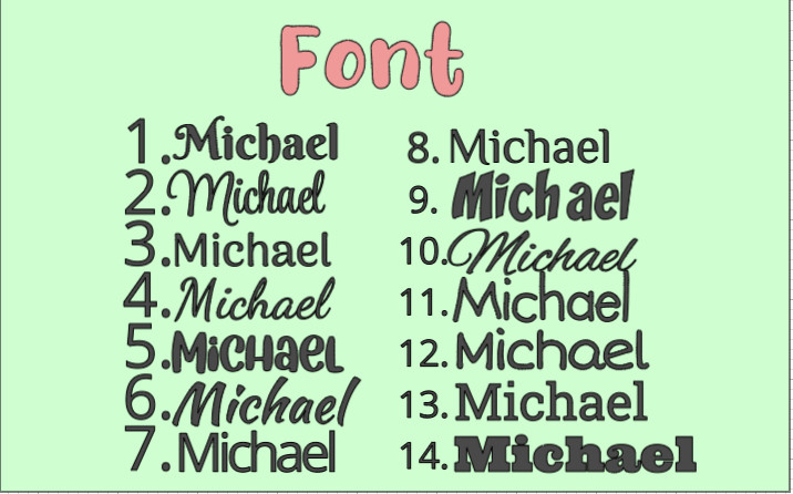 CUSTOM TEXT Vinyl Decal Tumbler Sticker Personalized Cup Name 5" length