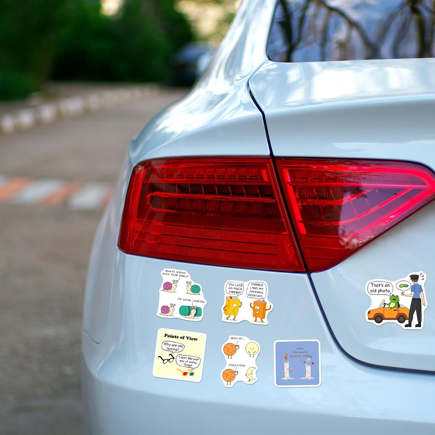 100PCS Dad Joke Stickers, Funny Stickers for Kids Teens | Waterproof Vinyl Decal