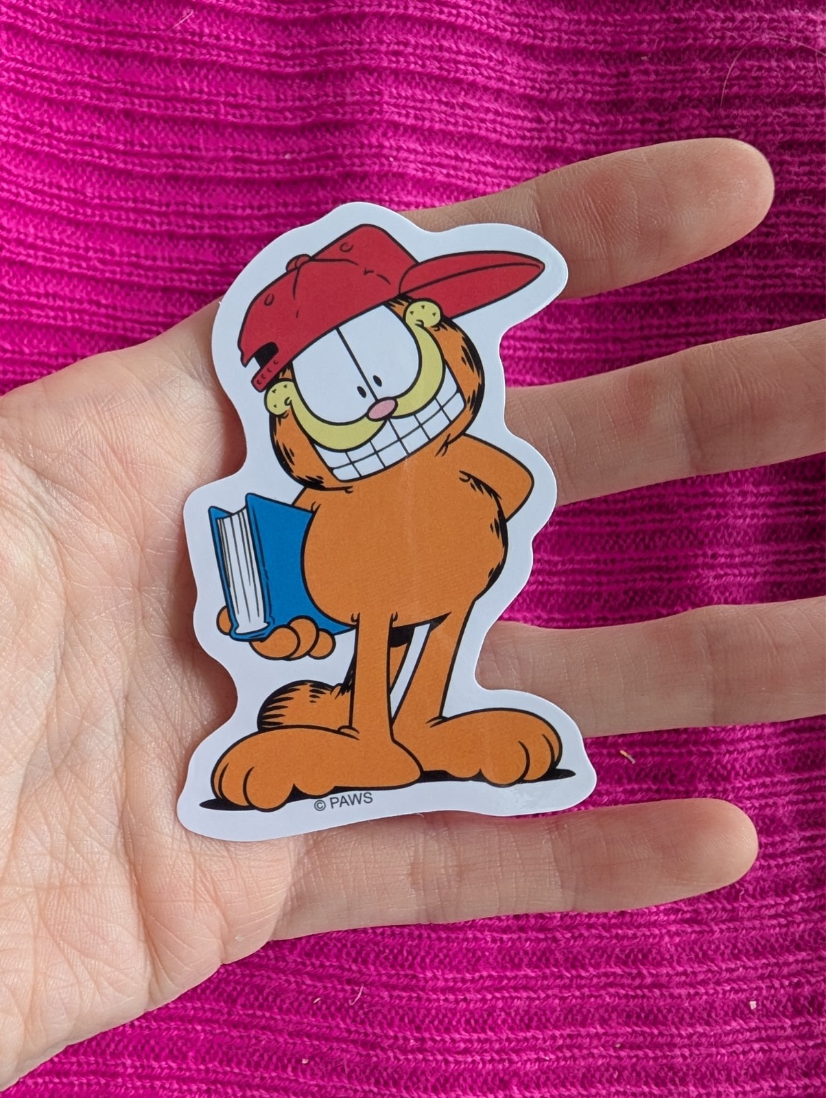 STICKER, Garfield, Sassy cat, Odis, Cartoon