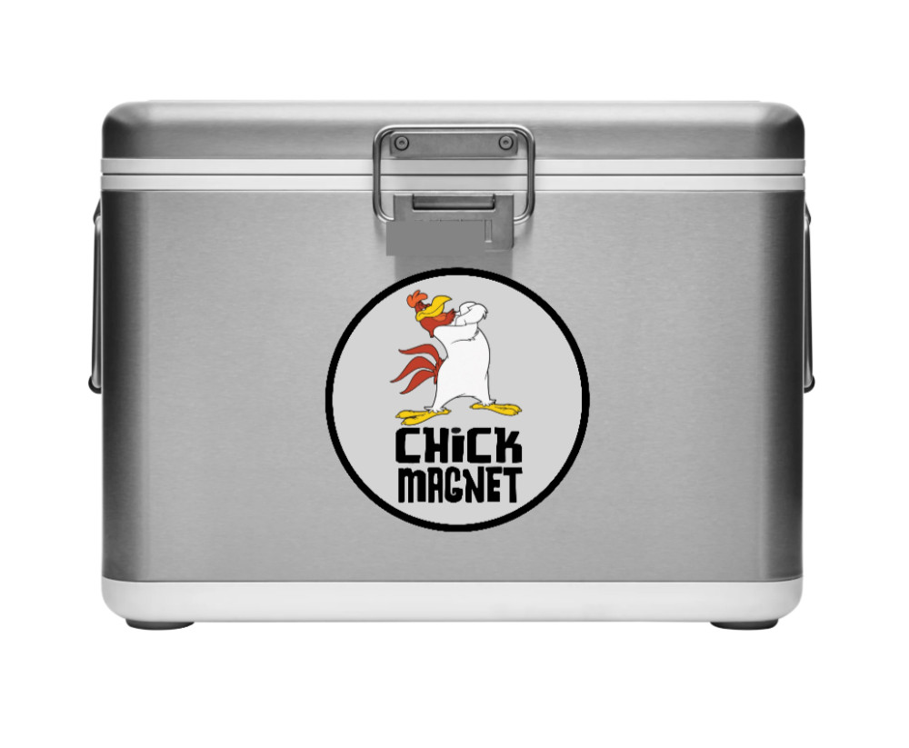 Cartoons – Foghorn Leghorn – 4" Vinyl Decal Handmade Vehicle Laptop Cooler Truck