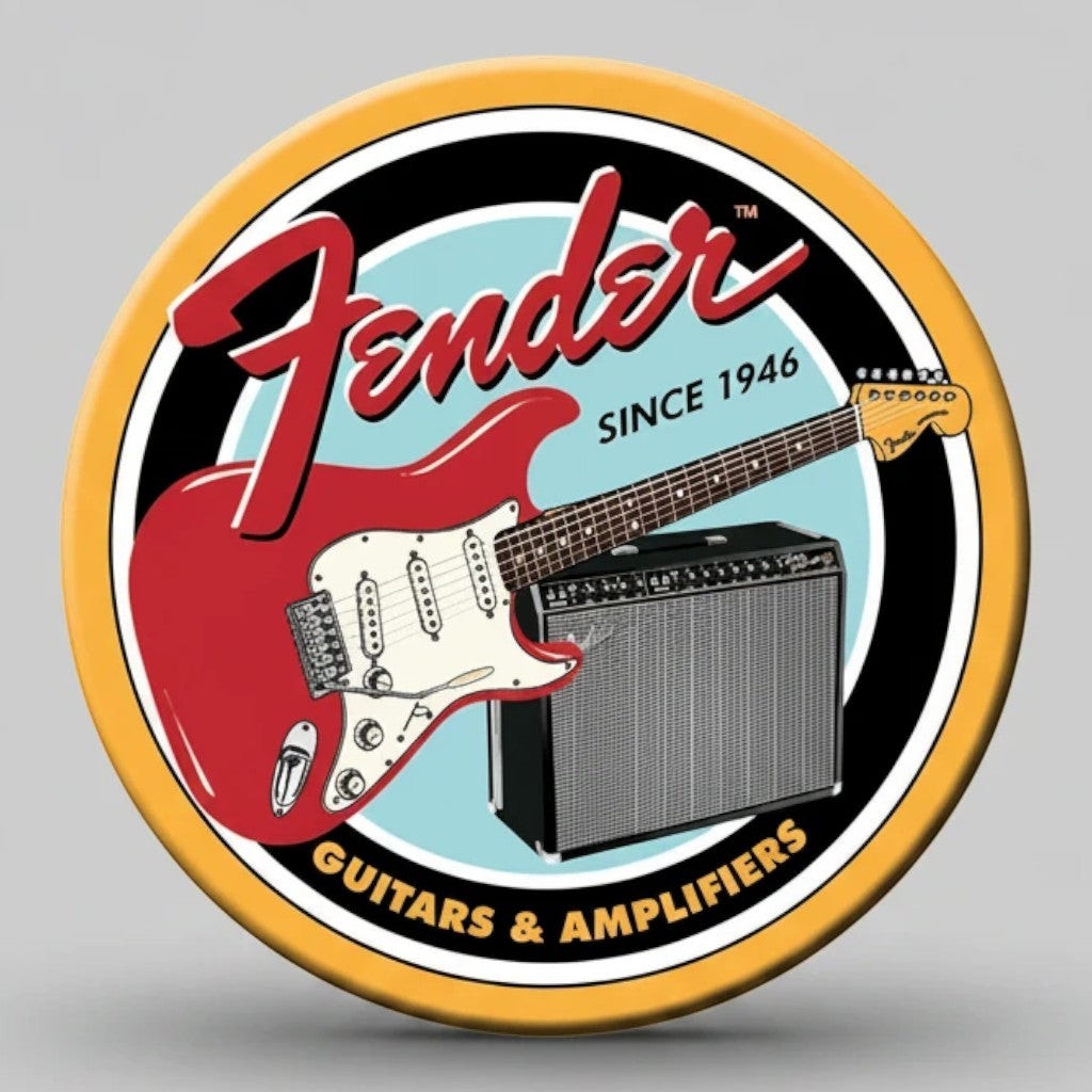 Fender Guitars & Amplifiers Magnet