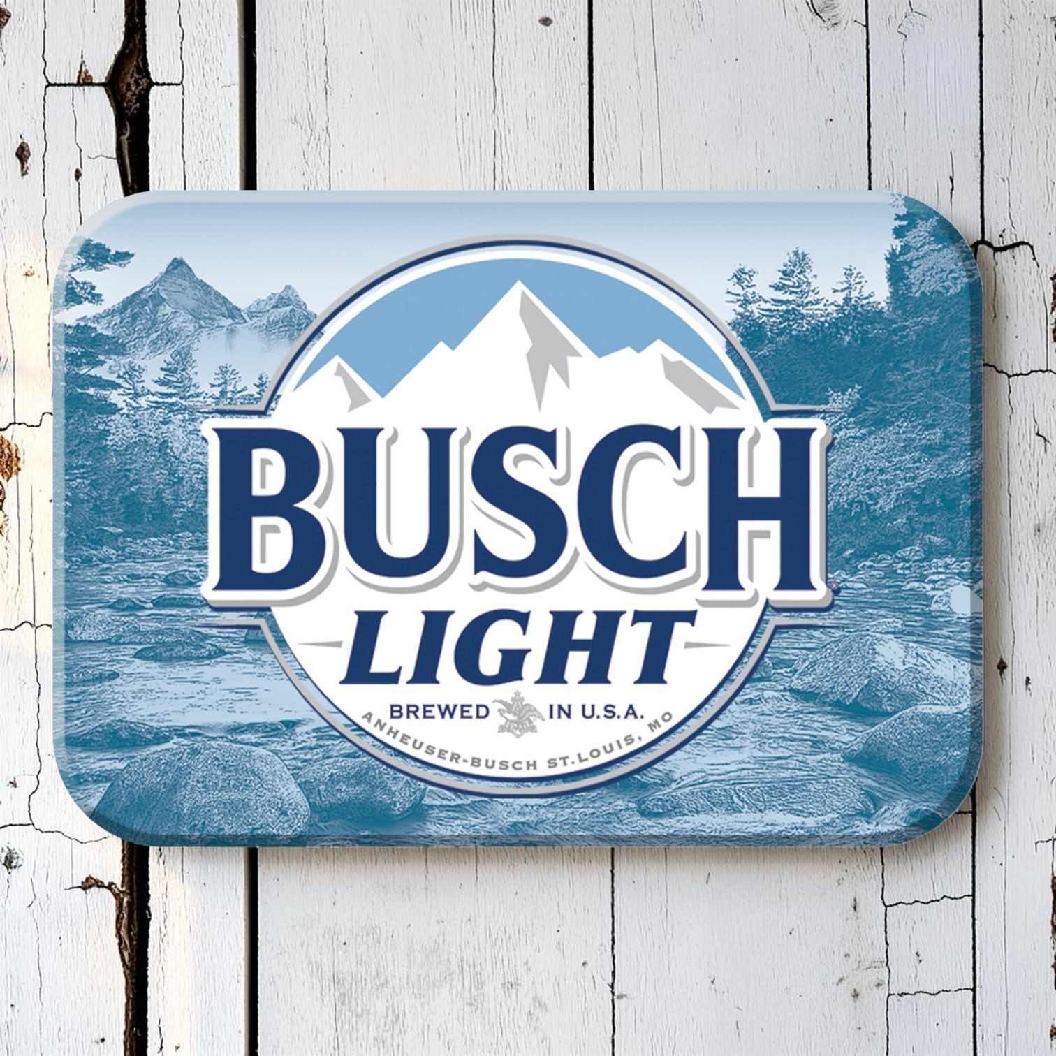 Busch Light Mountains Magnet
