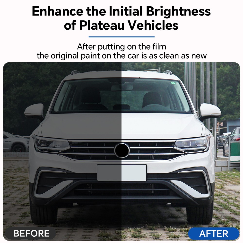 For Volkswagen Tiguan 2022-2024 PreCut Kit Paint Protection Gloss Clear Bra PPF