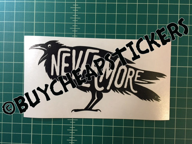 Raven Nevermore Decal