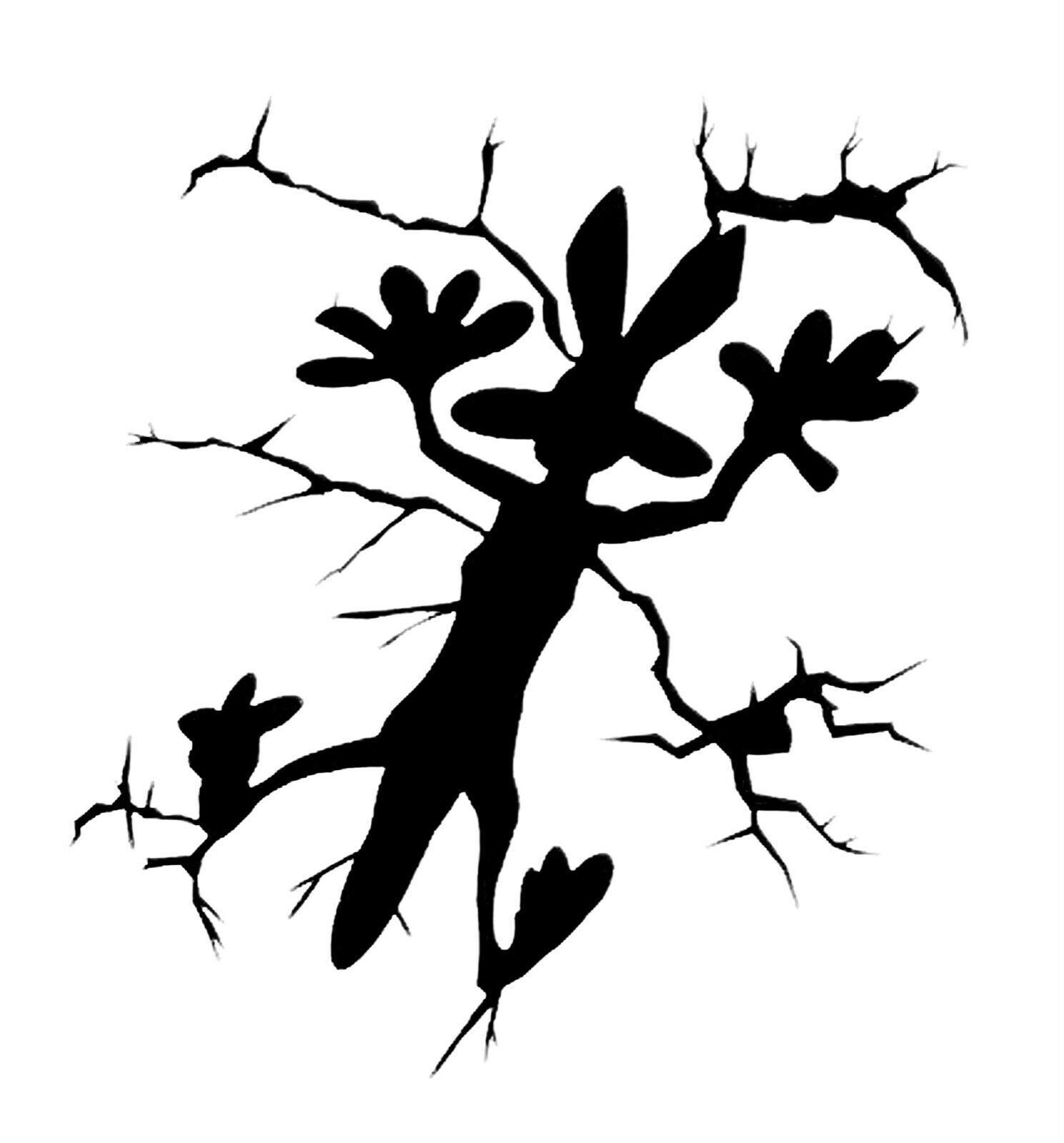 Wile E Coyote Decal / Sticker – Choose Color- Road Runner, Splat 6 or 8 INCH