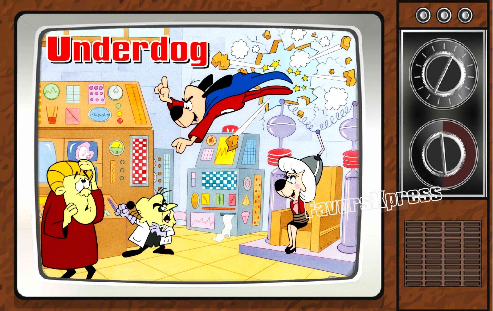Underdog Classic TV Show PHOTO MAGNET 4 X 2.5 INCHES