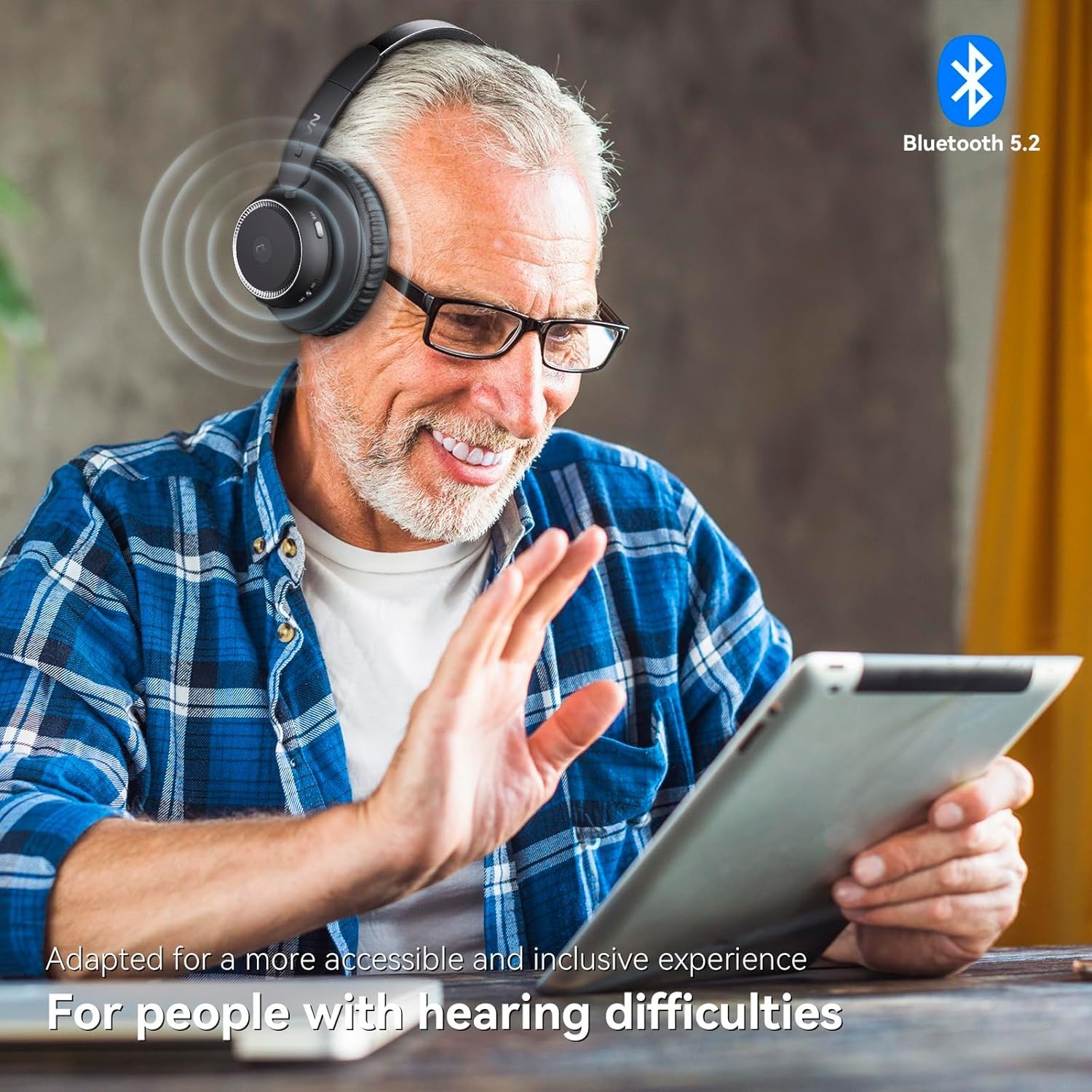 Wireless Headphones for TV Watching, TV Headphones Wireless for Seniors …