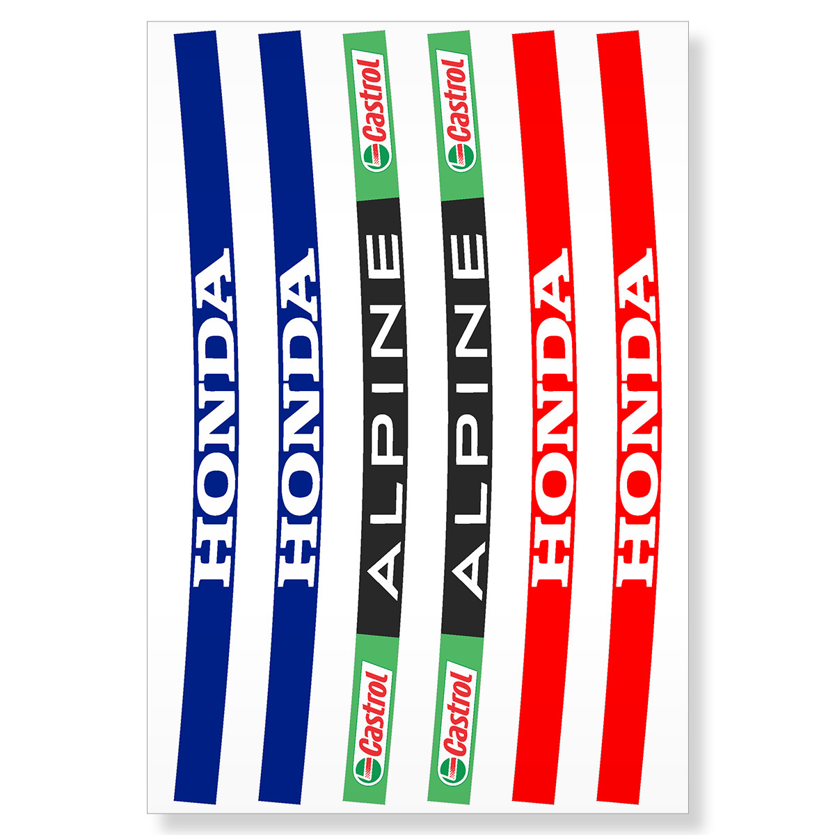 Pierre Gasly F1 Helmet Visor Sticker Decal Strip Set Printed Quality Vinyl NEW