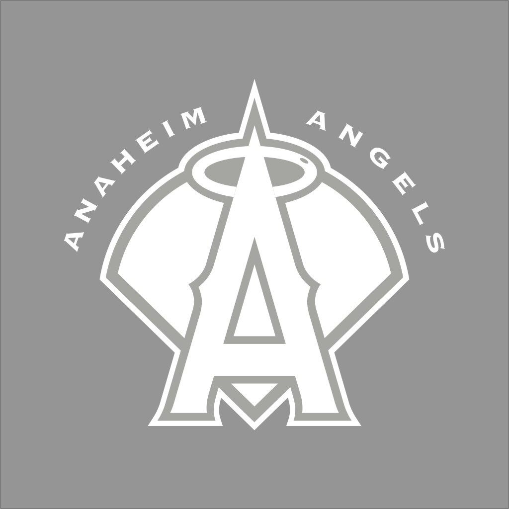 Anaheim Angels #12 MLB Team Logo 1 Color Vinyl Decal Sticker Car Window Wall