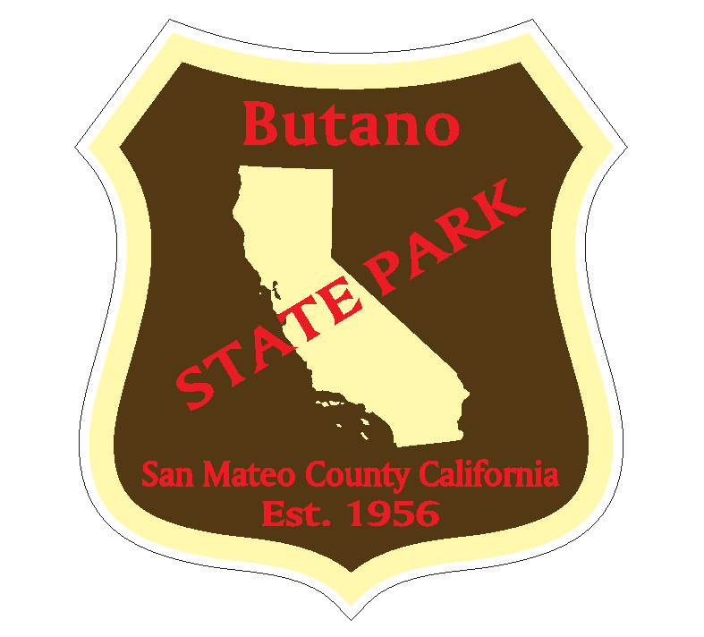 Butano State Park Sticker R6642 California YOU CHOOSE SIZE