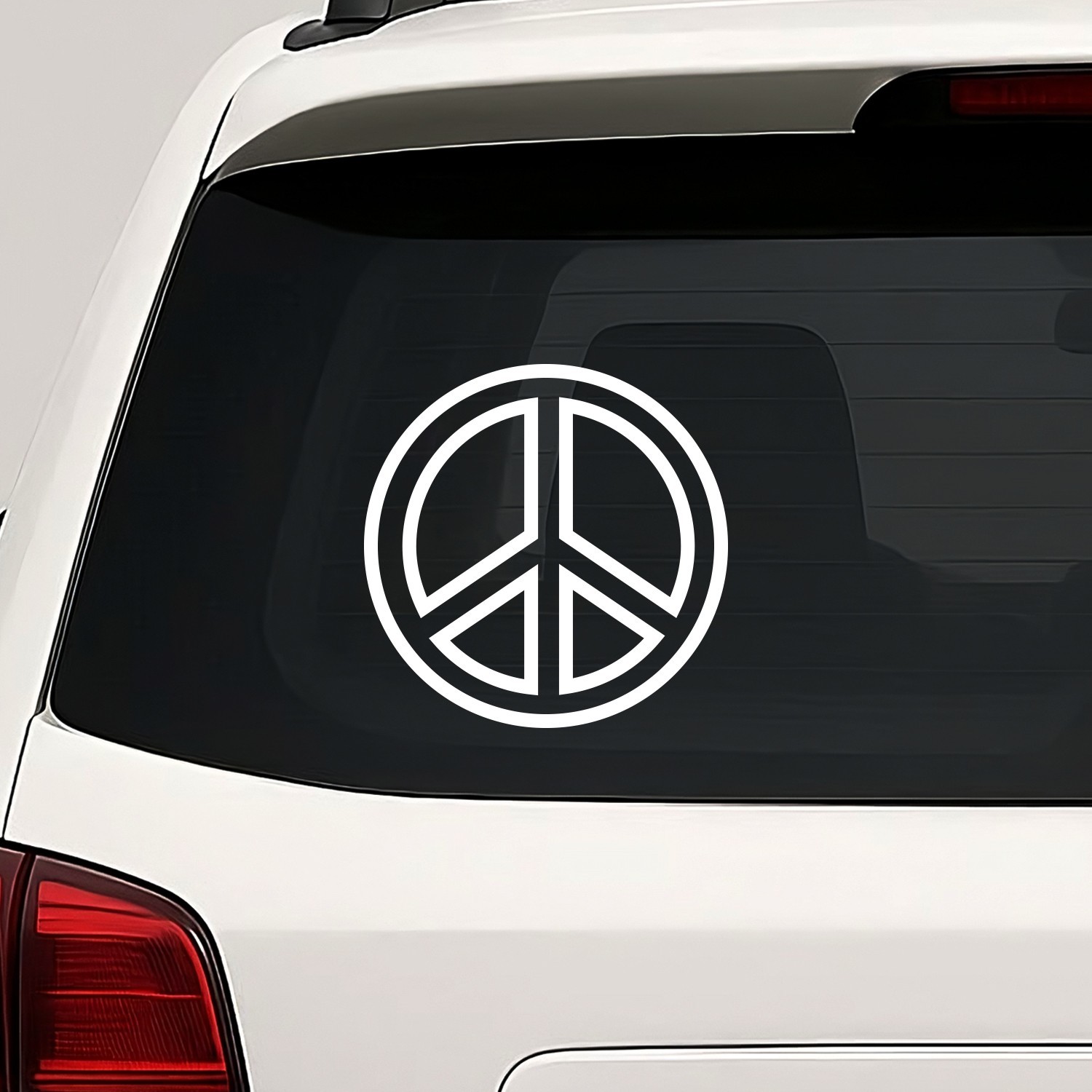 Peace Symbol Vinyl Die Cut Decal Sticker – Sign Outline Love Hippie