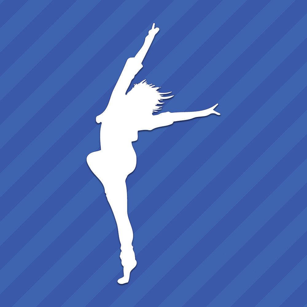 Dancer Vinyl Decal Sticker