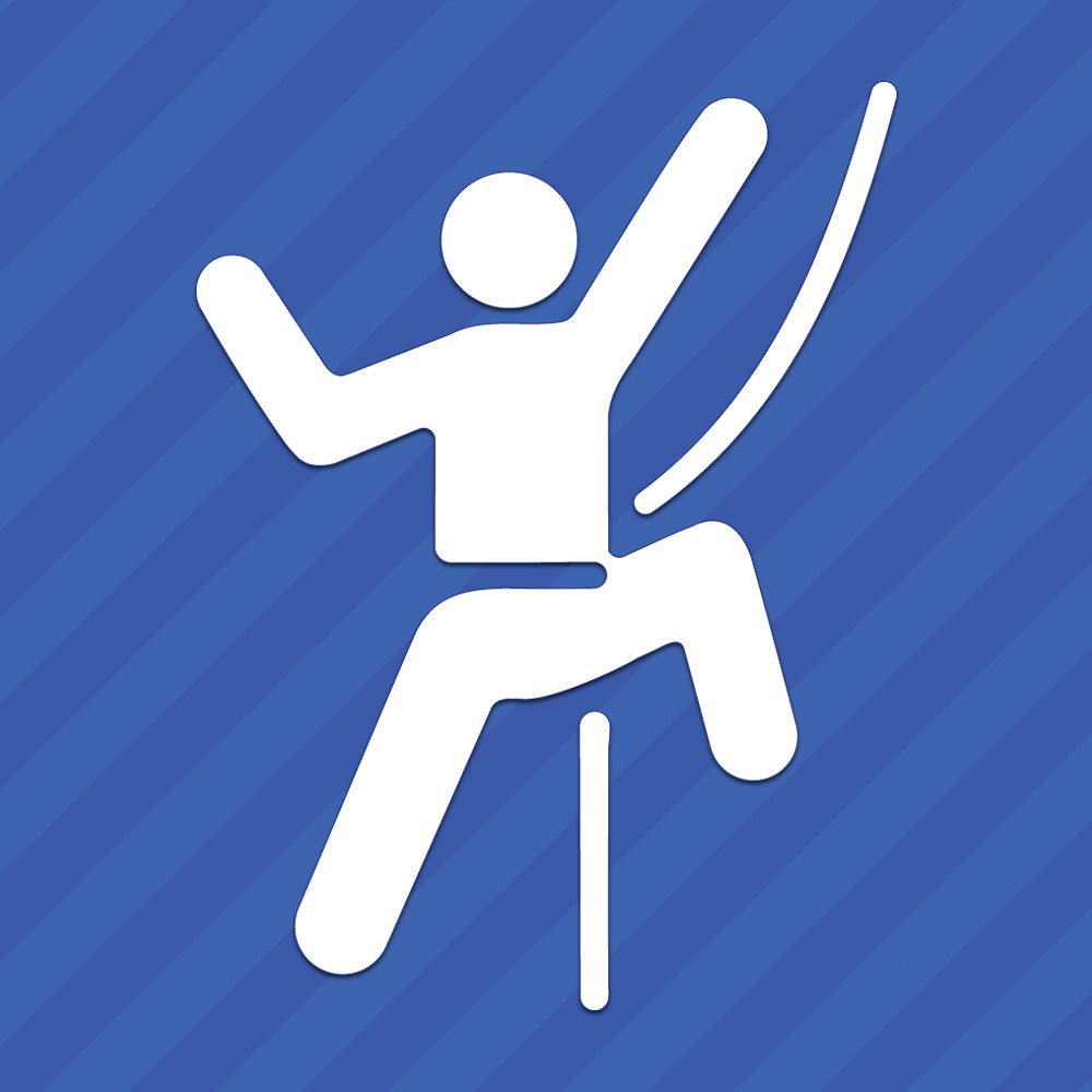 Rock Climber Vinyl Decal Sticker