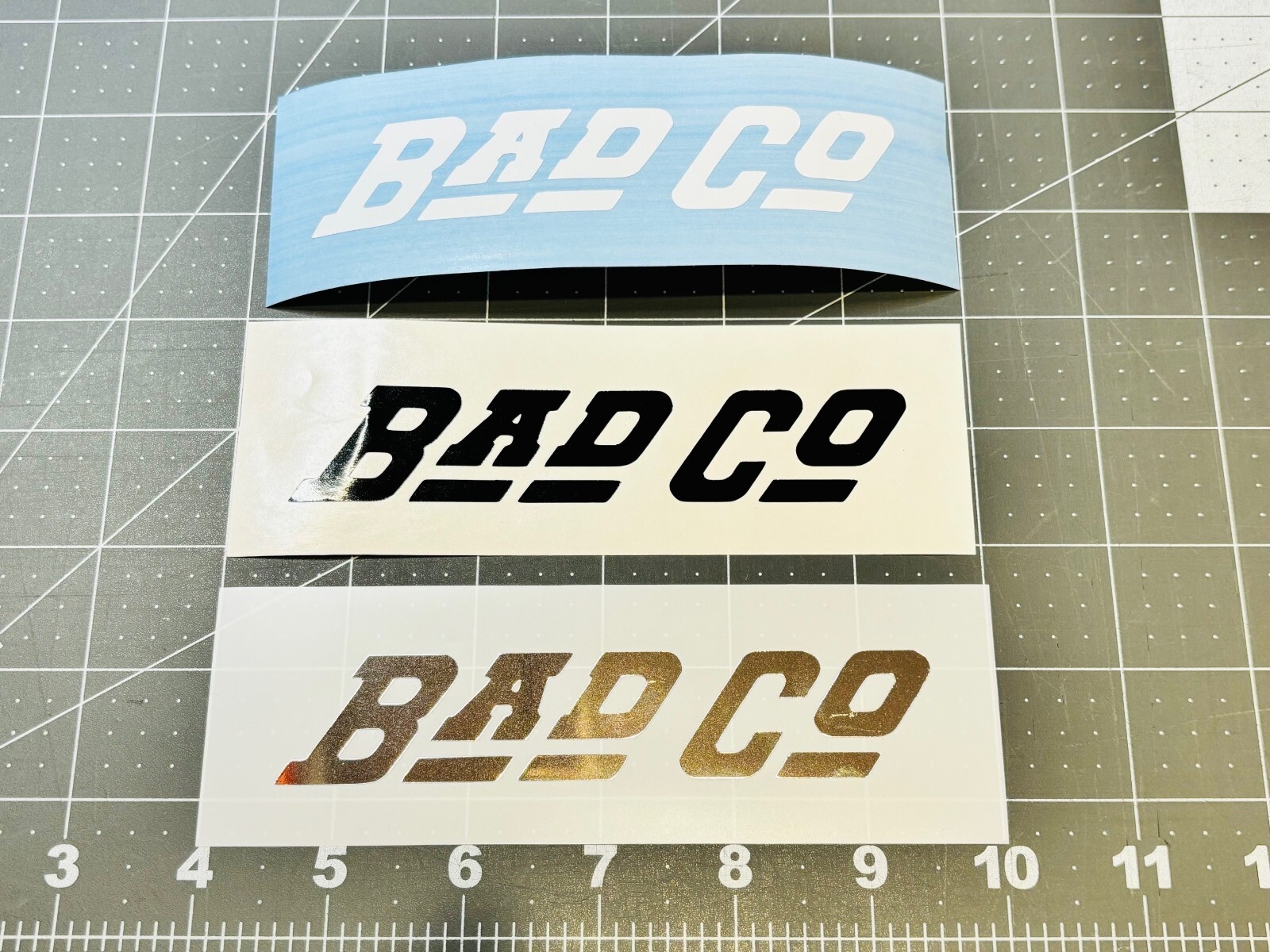 Bad Company (Band) Vinyl Decal-Many Sizes & Colors FREE Ship Buy 2 Get 1 FREE