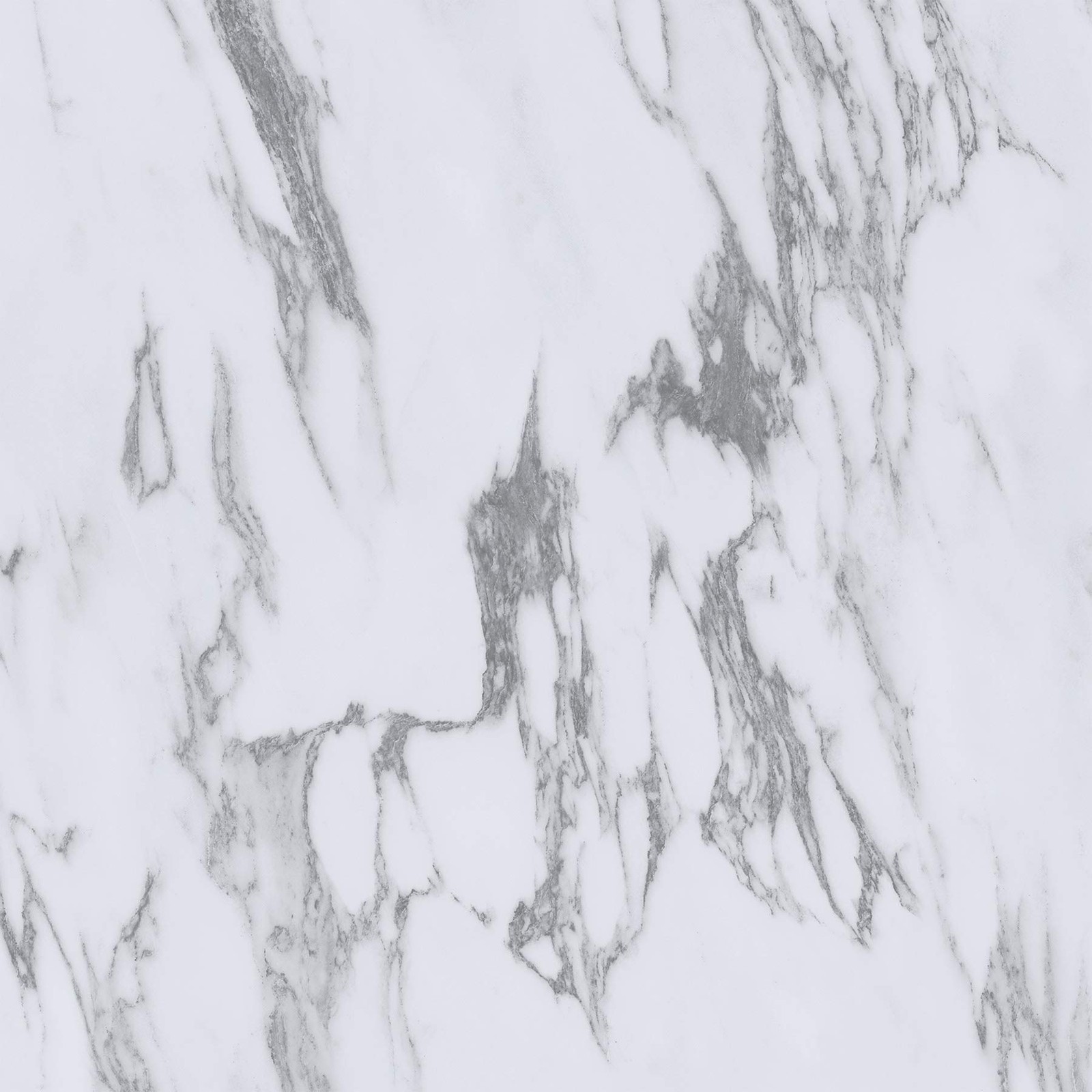 Opaline Peel and Stick Floor Tiles, White Marble Look Removable Vinyl Floorin…