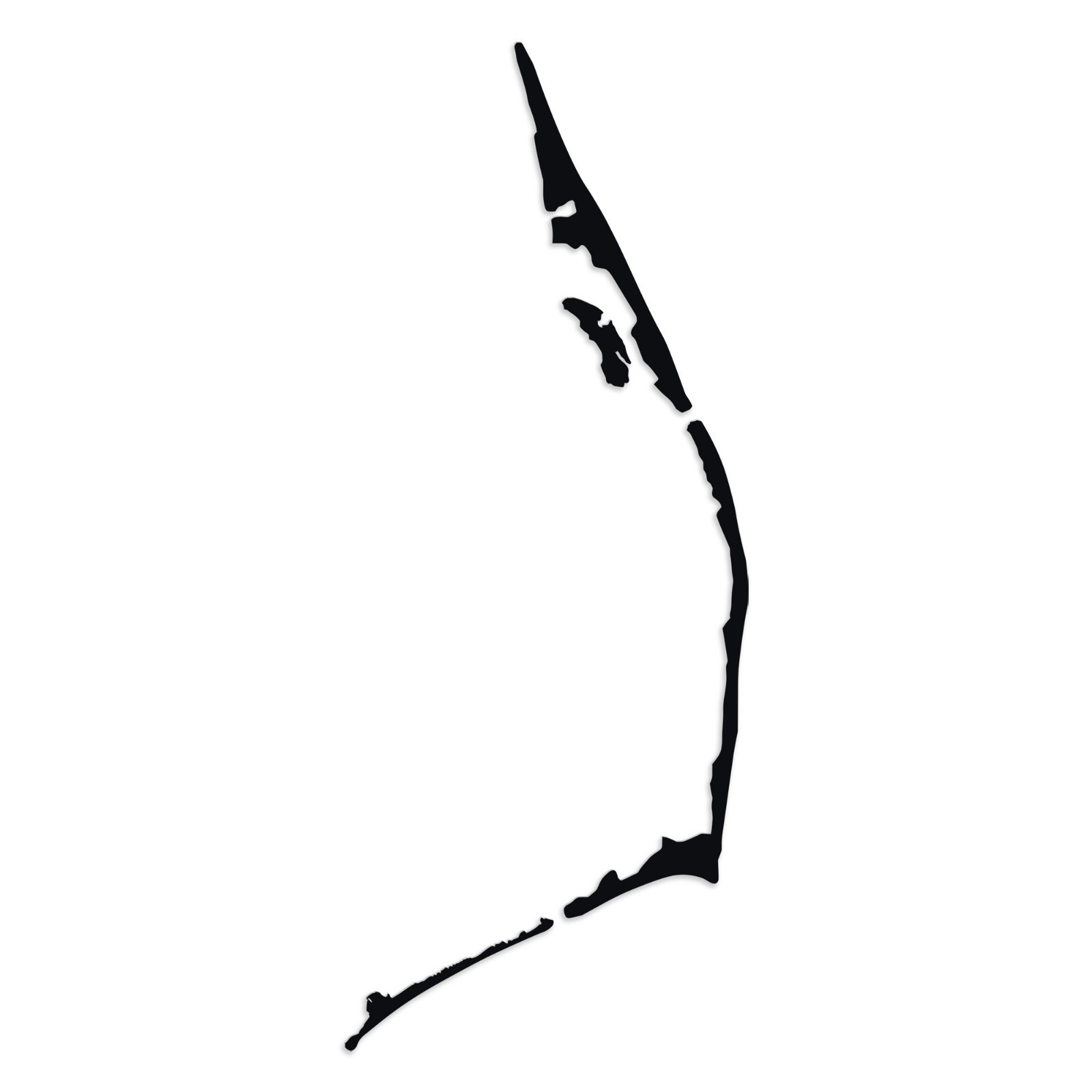 Outer Banks V3 Vinyl Decal – OBX Sticker Ocracoke Roanoke Island Nags Head NC