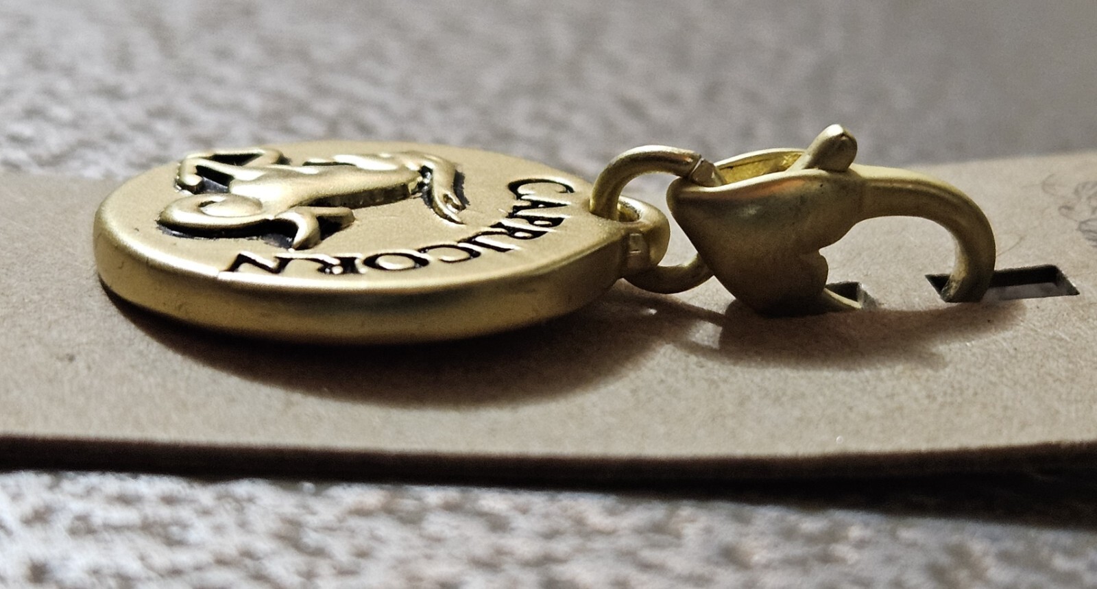NEW Amanda Blu CAPRICORN Zodiac Charm "AMBITIOUS"