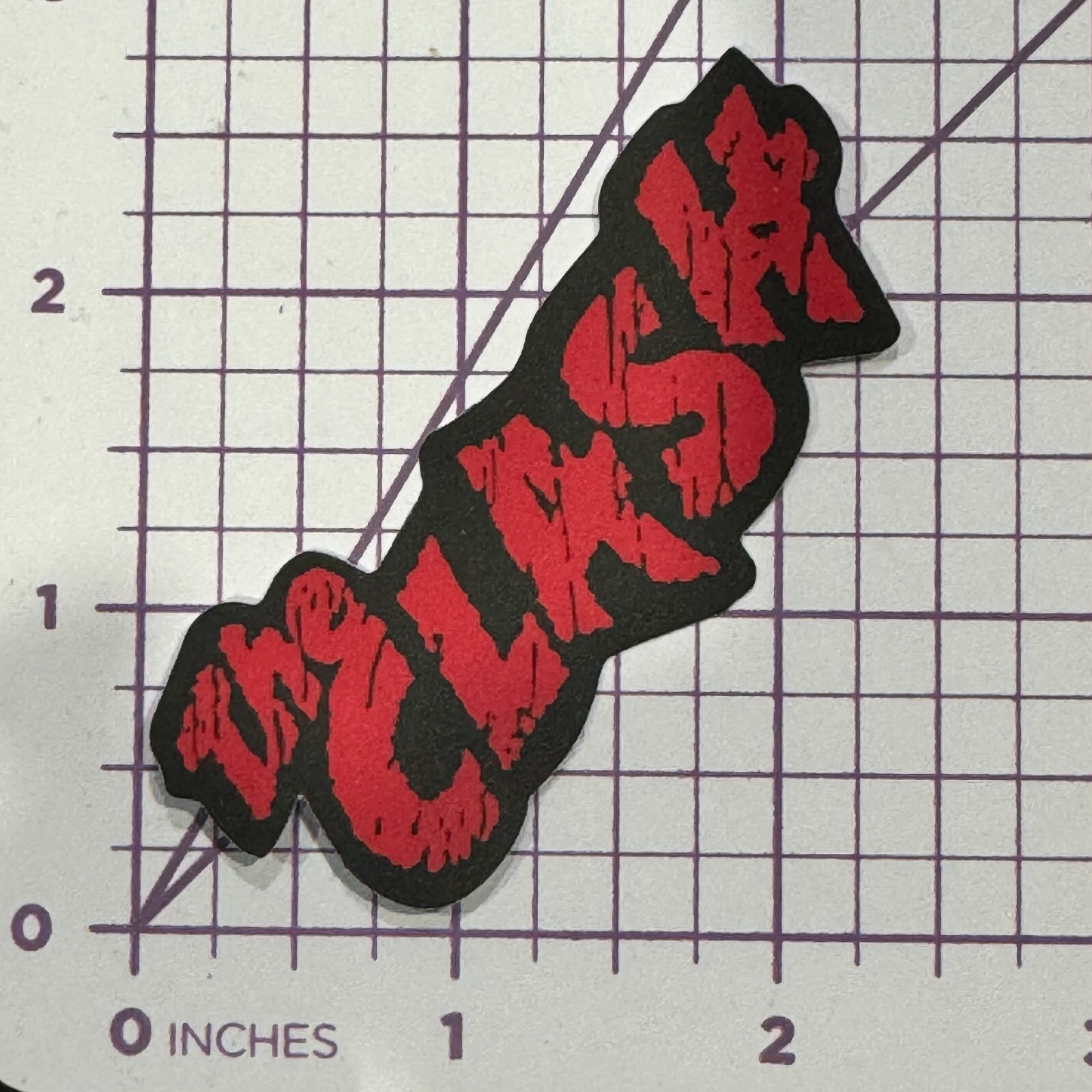 The CLASH – English Punk Rock Band Logo Vinyl Decal Sticker Bomb Post Punk