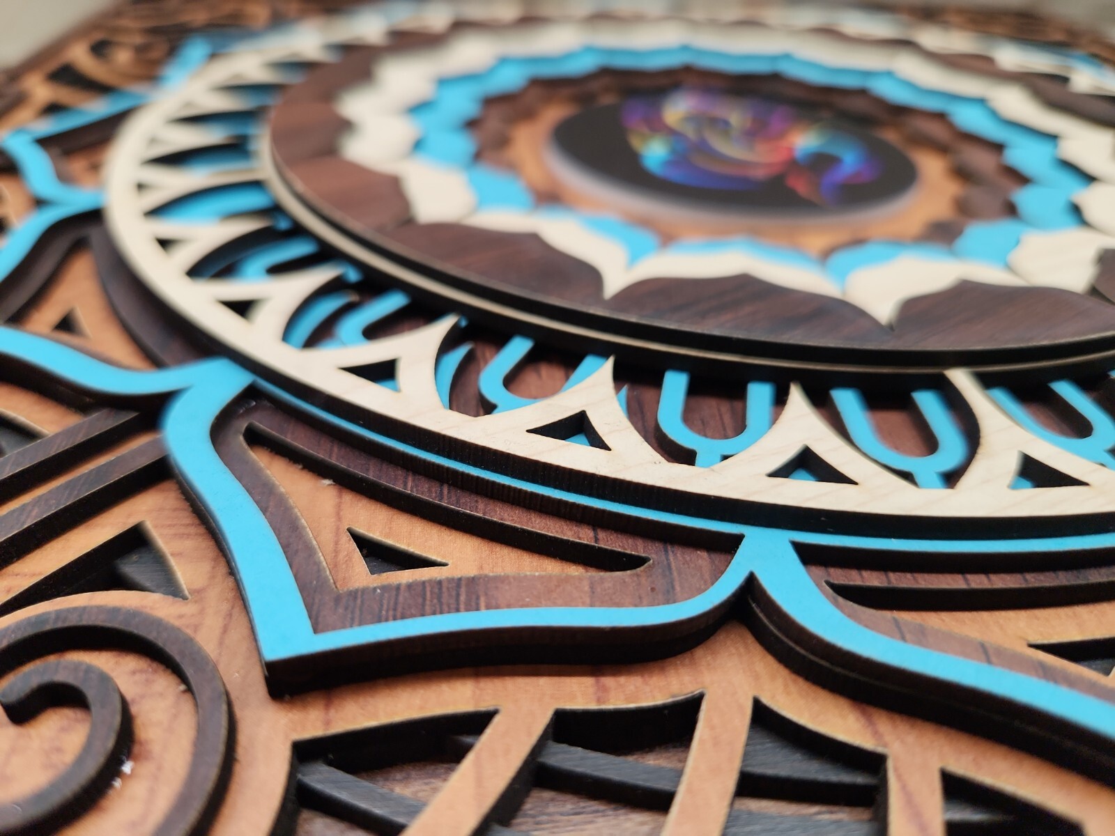 Mandala Is Hidu Decorative Art Representing The Harmony Of The Universe (Unique)