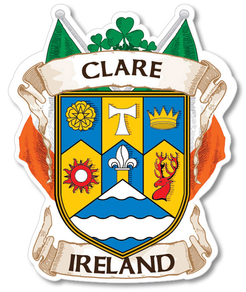 County Clare Ireland Irish Decal Sticker