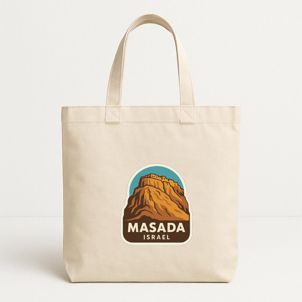Masada Israel Iron On Heat Transfer Vinyl HTV Die-Cut Symbolic Landmark Design