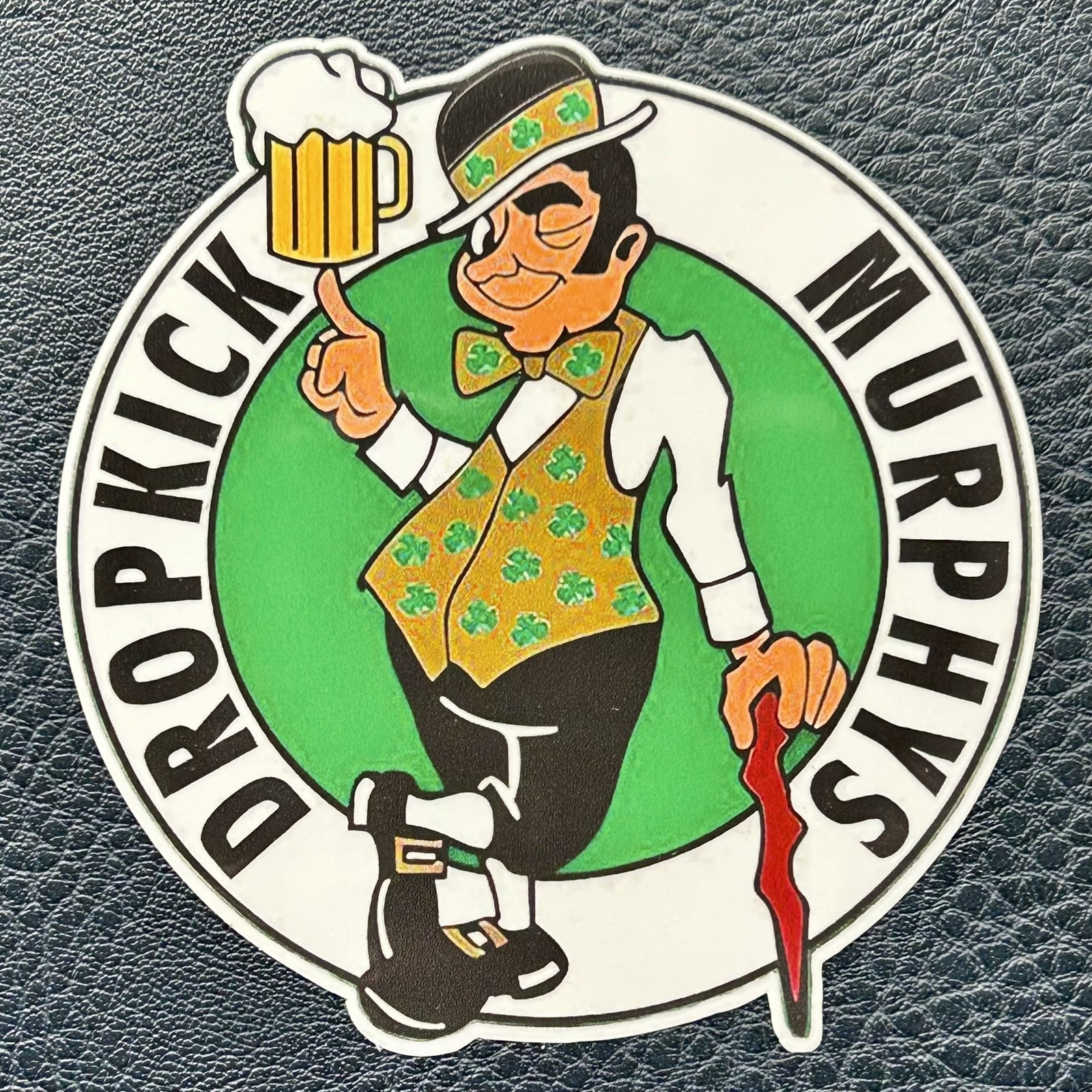 Dropkick Murphys Sticker Boston Celtics Vinyl Rare Decal Punk Rock 3”
