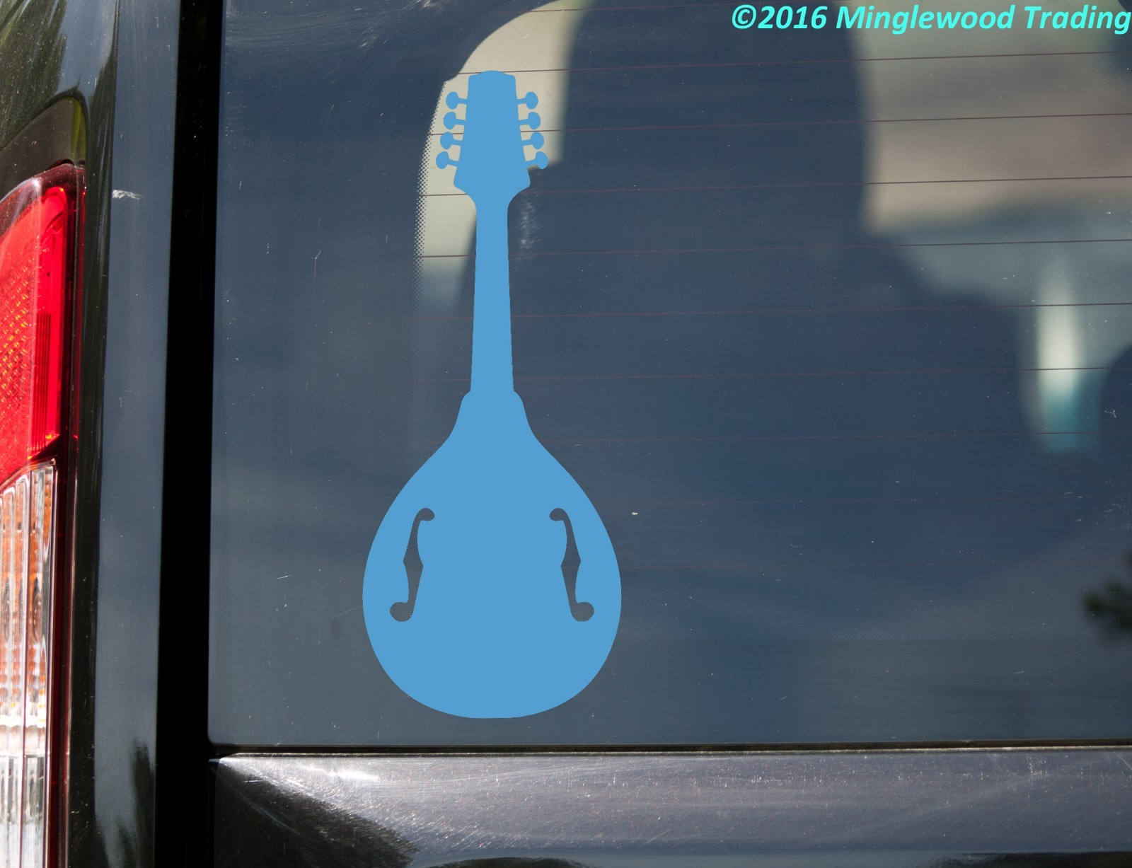 MANDOLIN Vinyl Decal Sticker – Bluegrass – Picking – Instrument Guitar