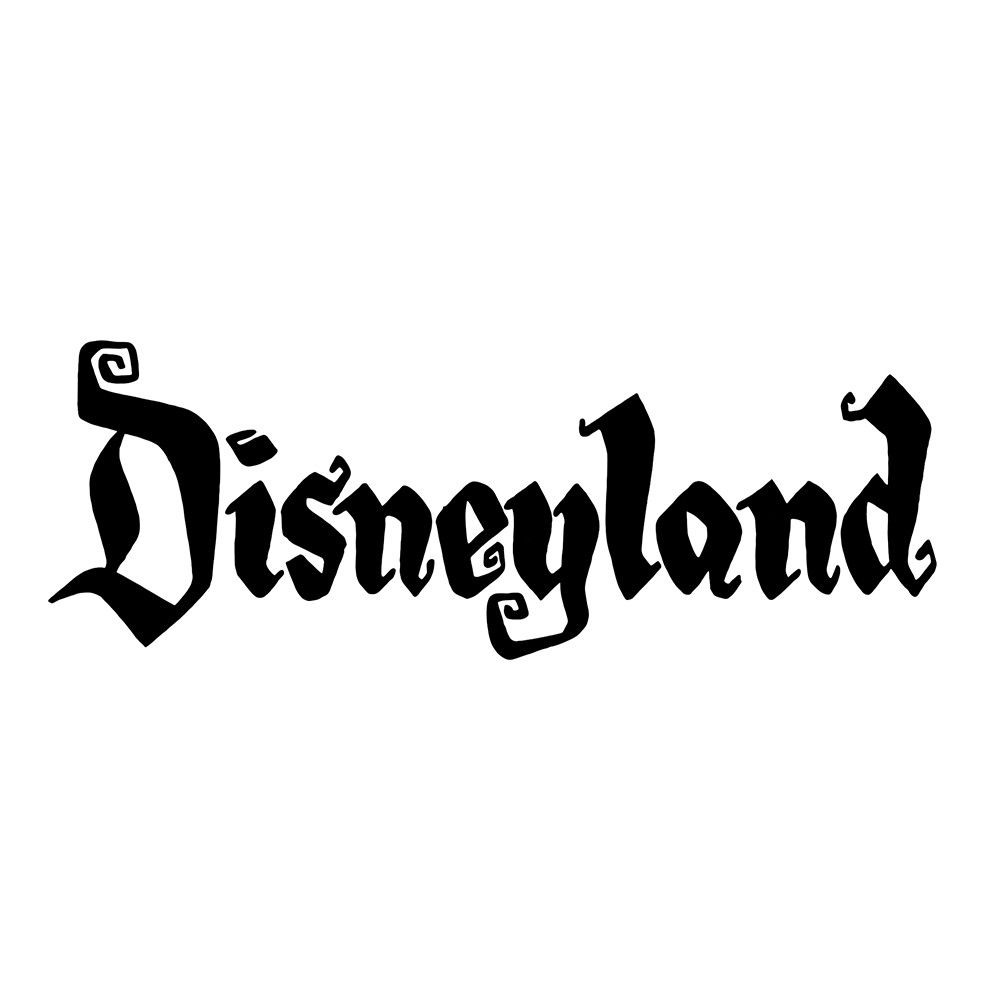 6" Disneyland Vintage Font 1960's Vinyl Decal Sticker