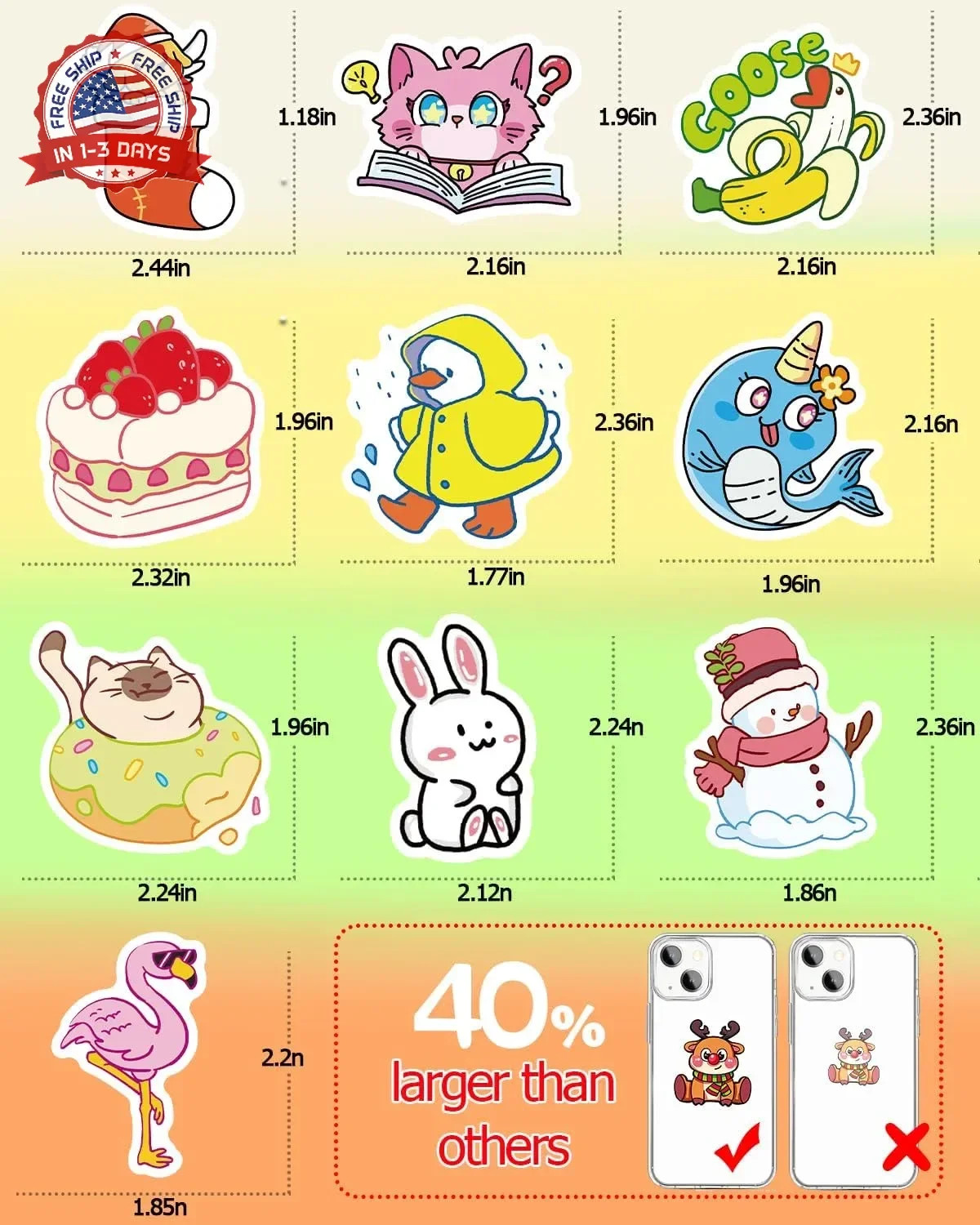Stickers for Kids, 600Pcs Cute Water Bottle Stickers for Teens, Vinyl Waterproof