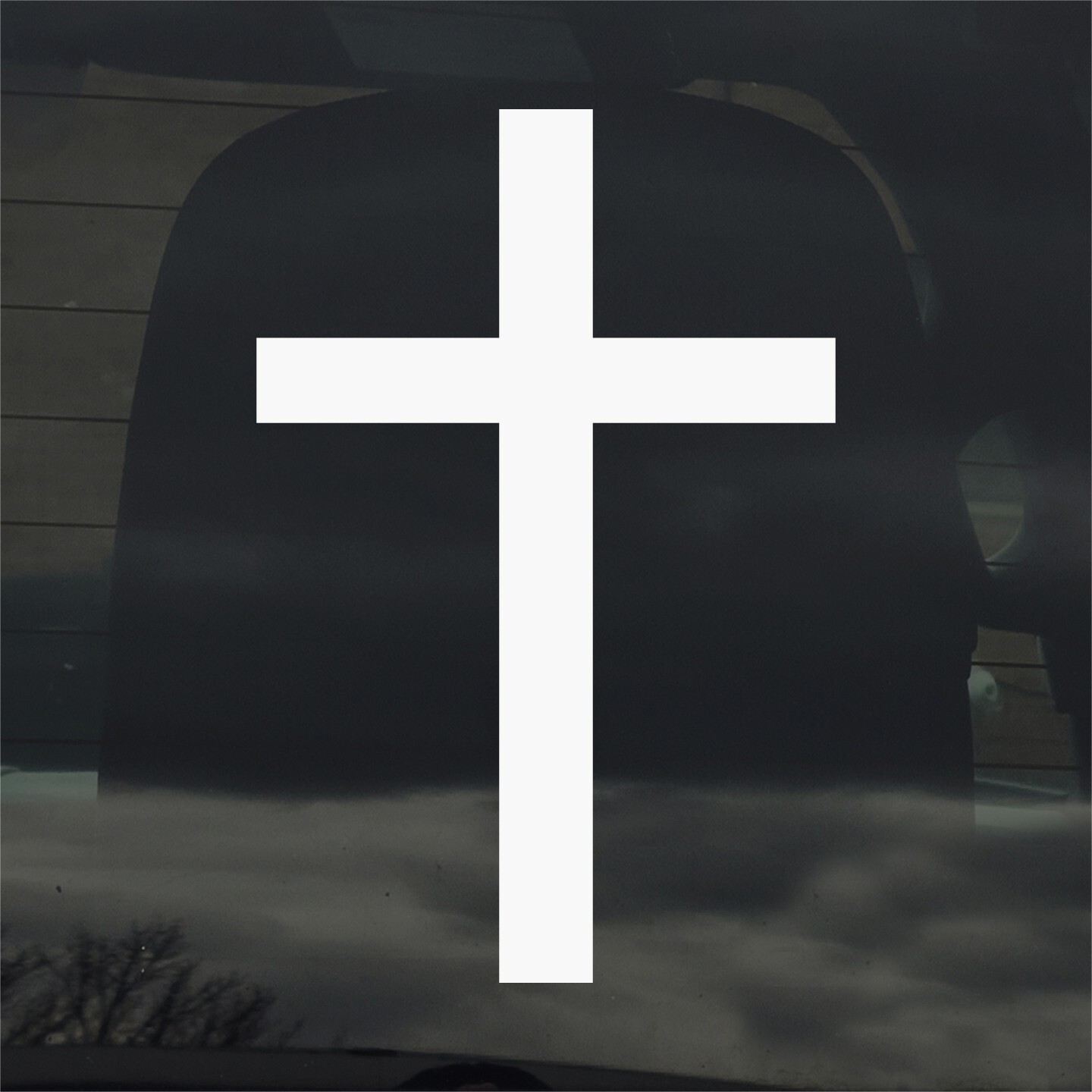 Christian Cross Vinyl Sticker Decal Car Window Laptop Jesus Church Bible Gift