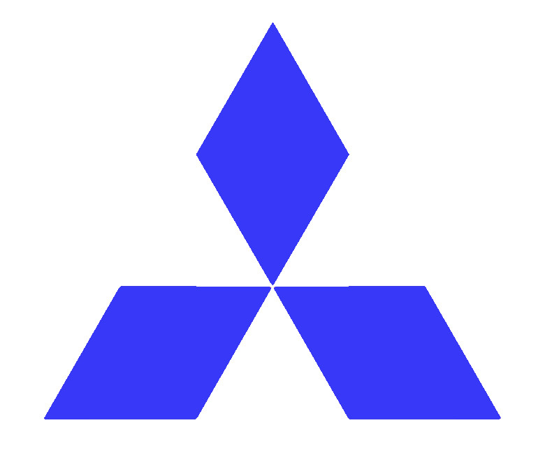 MITSUBISHI LOGO, Decal Sticker for Car, Window, Laptop, Tumbler