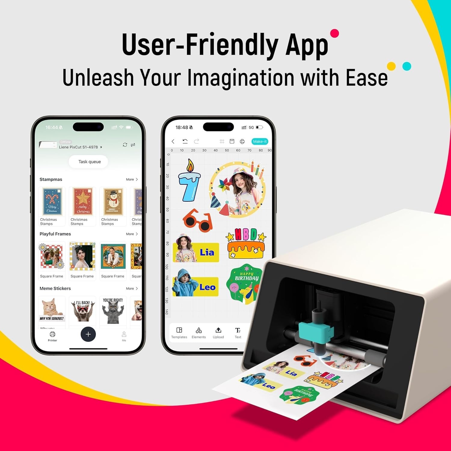 PixCut S1 Thermal Dye-Sublimation Sticker Printer – Creative Freedom Awaits